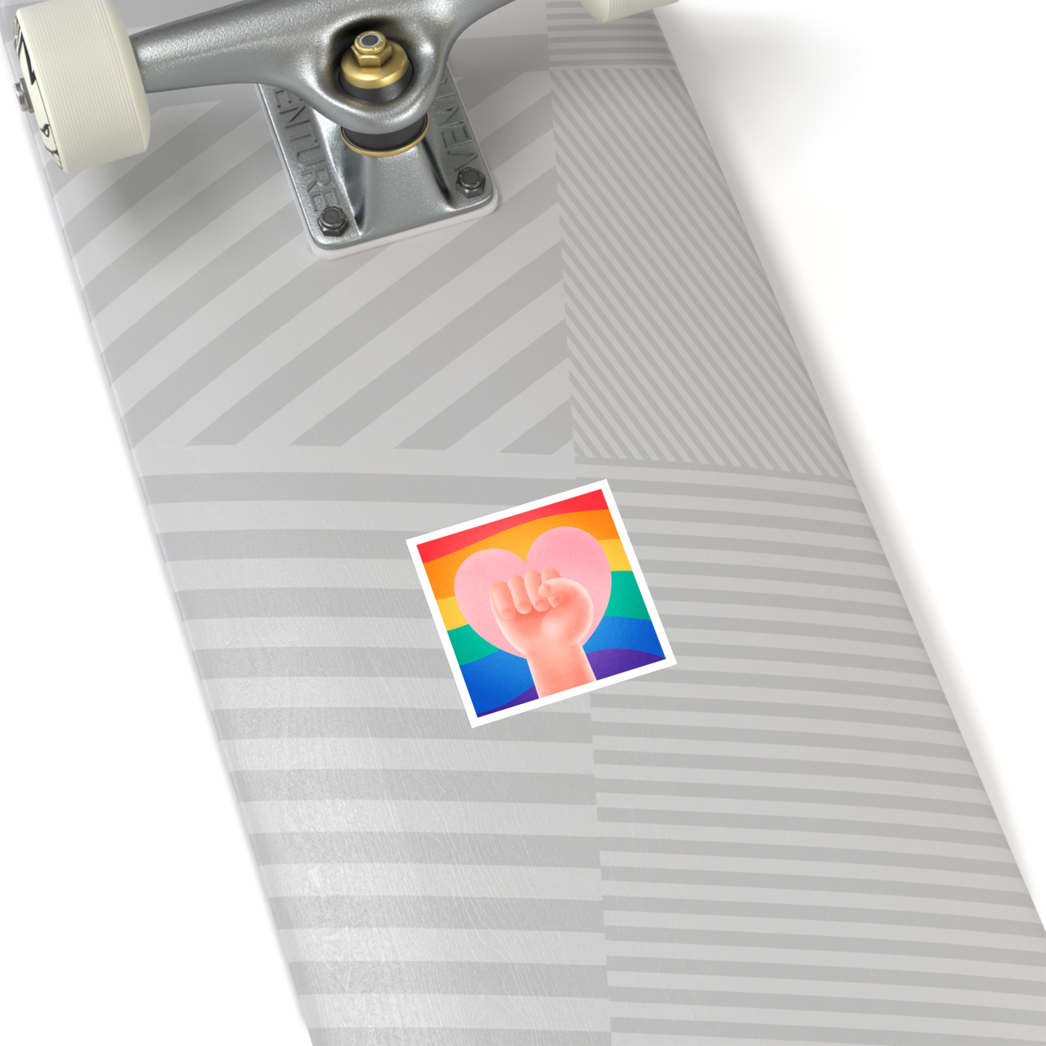 Pride Day Concept 2 Laminate Stickers Square - Image 4