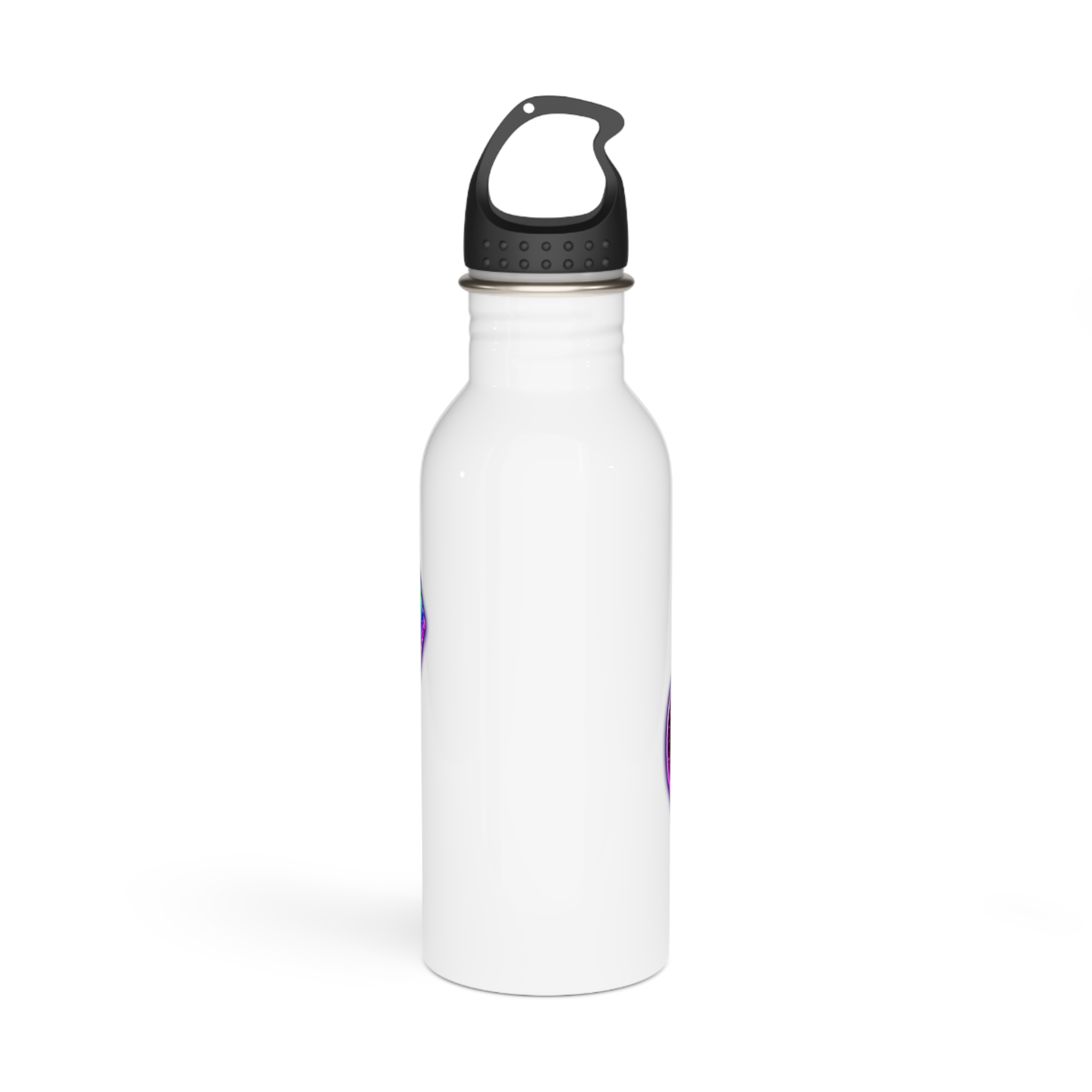Gay Word Rainbow 3d Png Word Art Stainless Steel Water Bottle - Image 3
