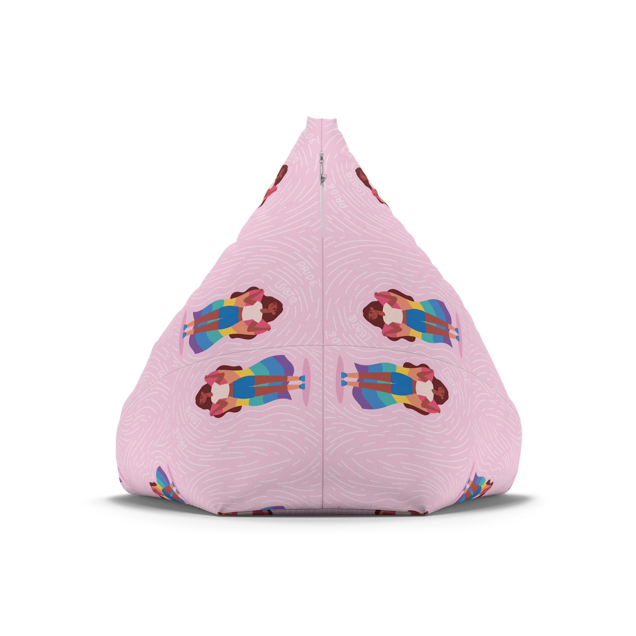 Lesbian Pride Design FE588D Bean Bag Chair Cover - Image 6
