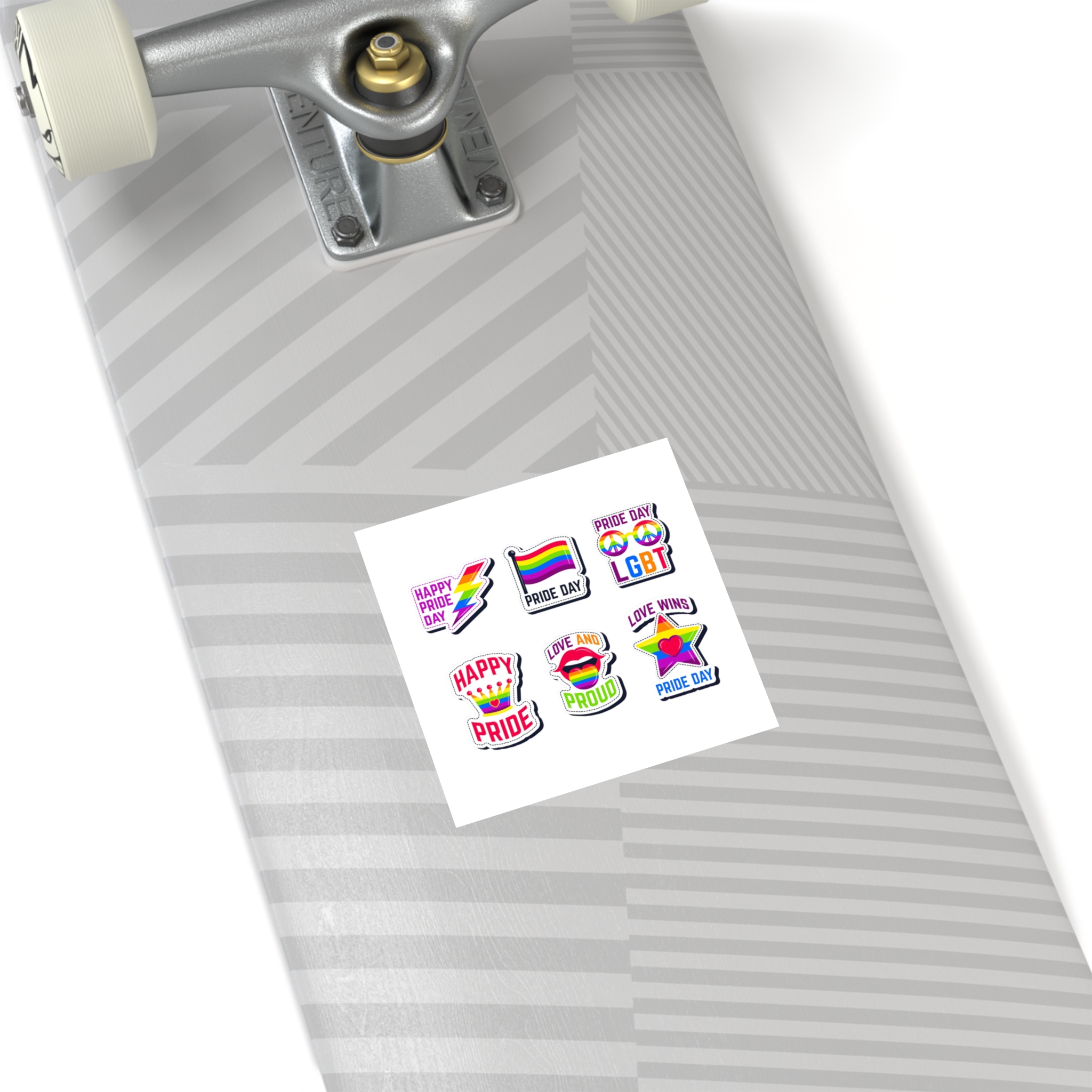 Label Collection With Pride Day Theme Laminate Stickers Square - Image 32