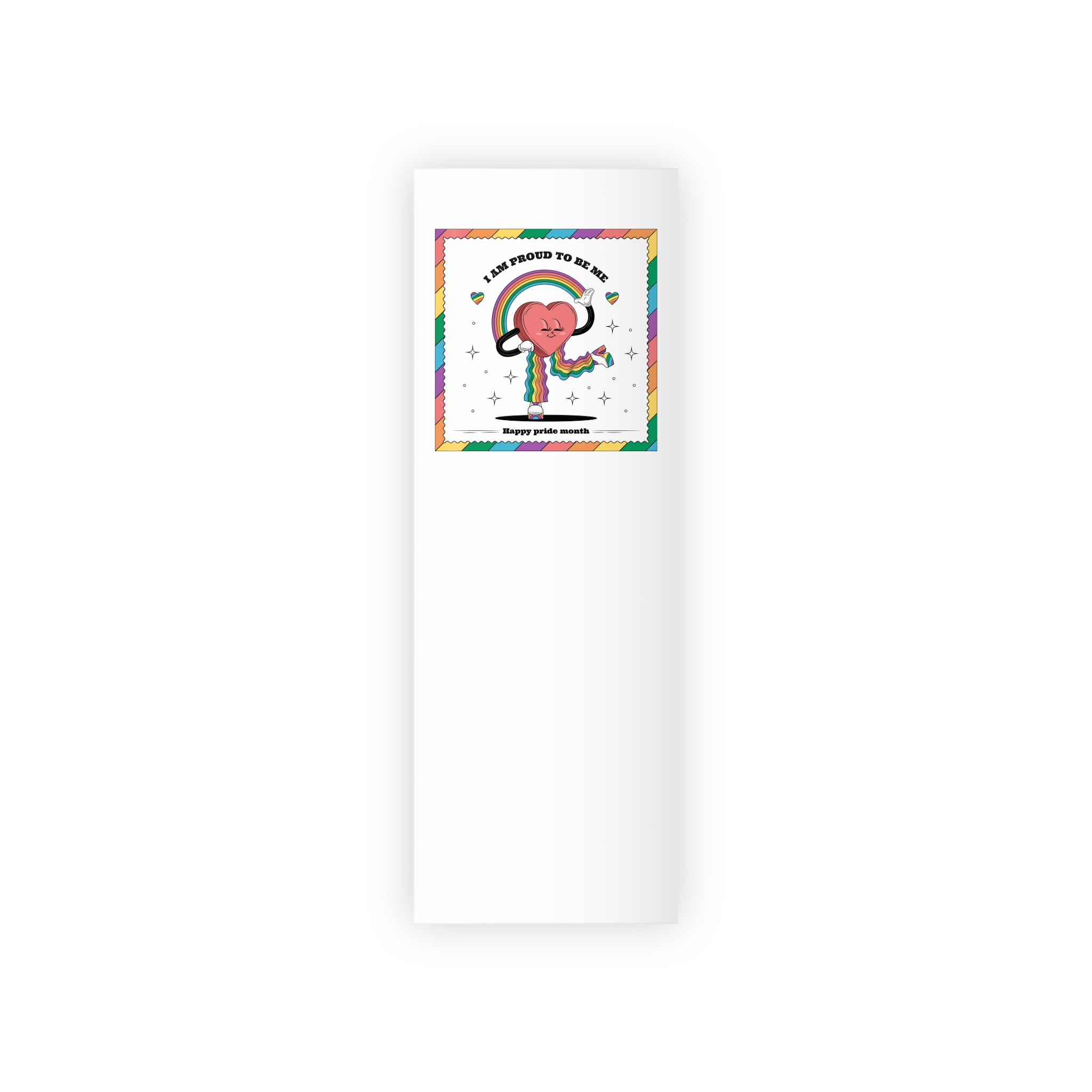 Hand Drawn Illustration Pride Month Celebration(6) Gift Wrapping Paper Rolls 1pc - Image 5