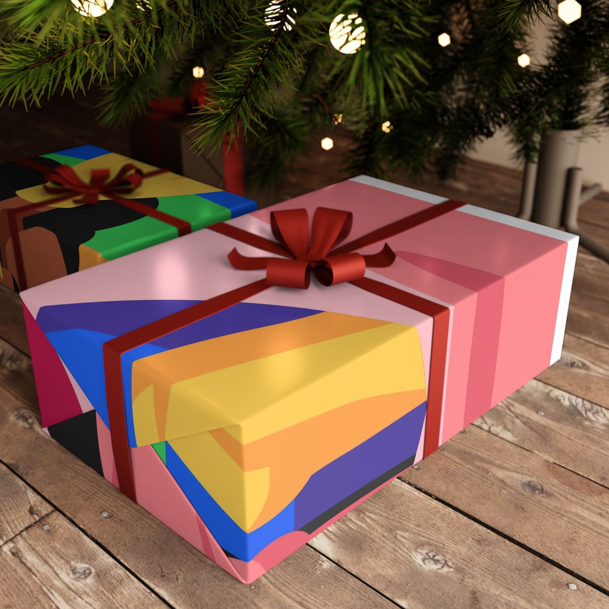 Lesbian Pride Design 2D6E24 Gift Wrapping Paper Sheets 1pc - Image 6