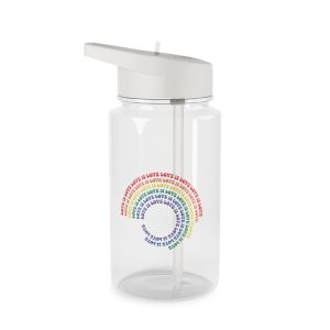 Pride Lgbtq Gay Typography Vector Tshirt Design Tritan Water Bottle