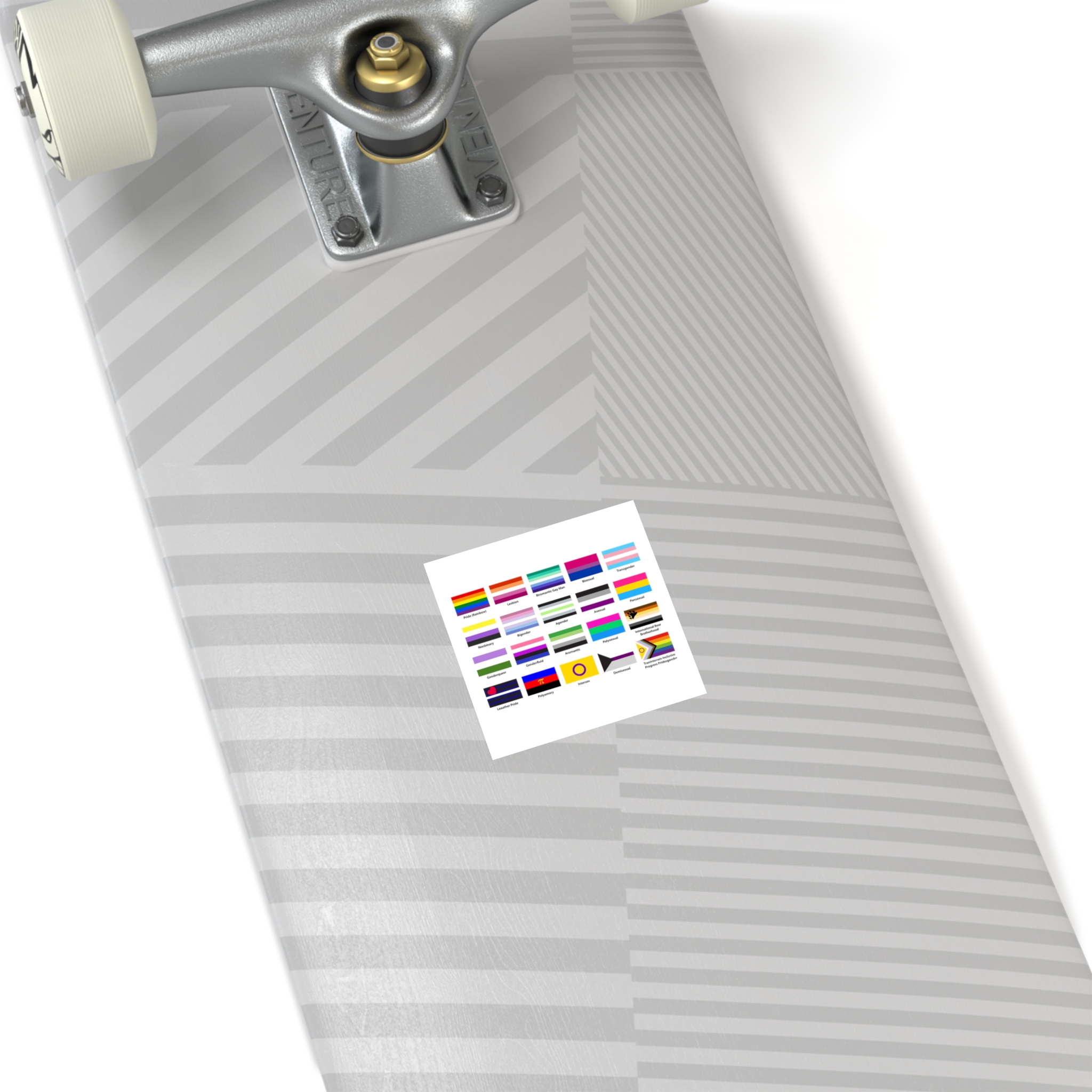 Lgbtq Community Flags Set Lgbt Sexual Identity Pride Flags Collection Rainbow Lesbian Gay Bisexual Laminate Stickers Square - Image 68