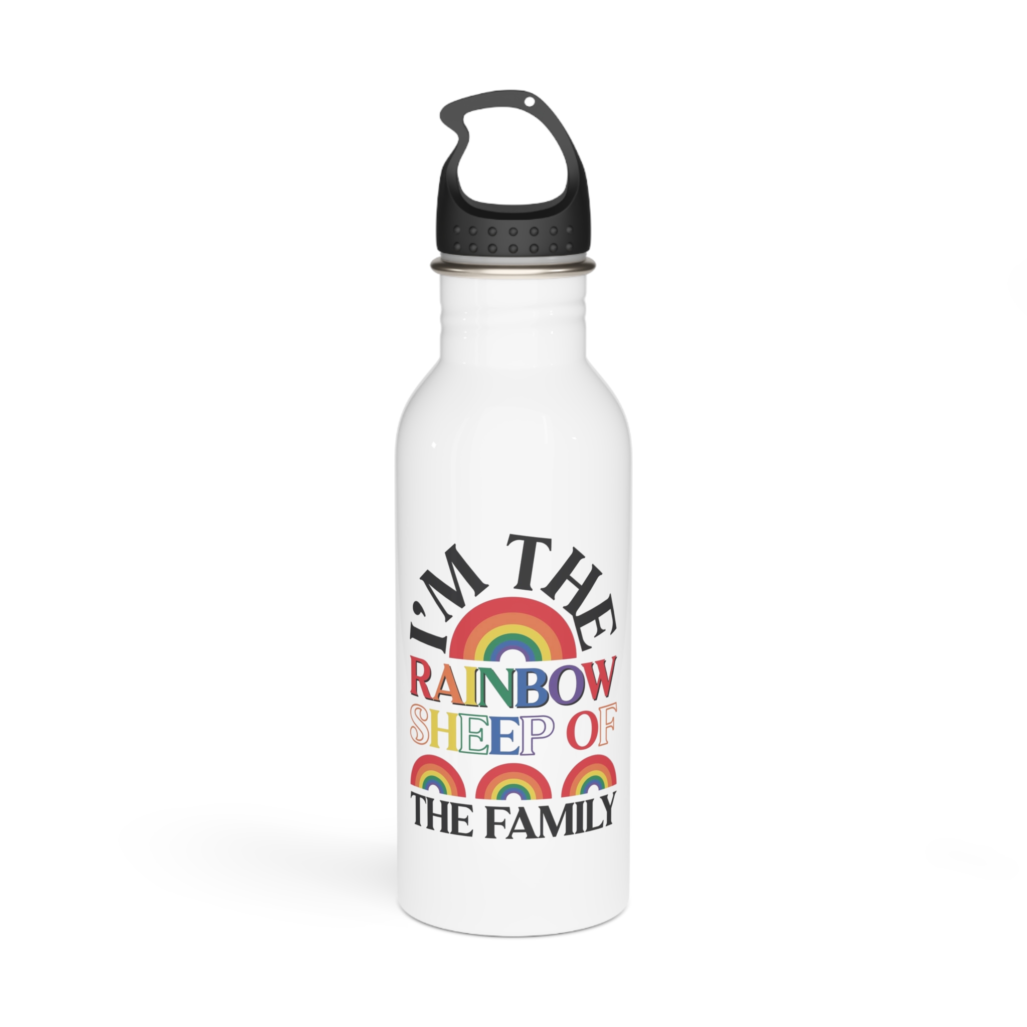 Lgbtq Pride Month Quote Eps Design Vector Pride Design Template Stainless Steel Water Bottle