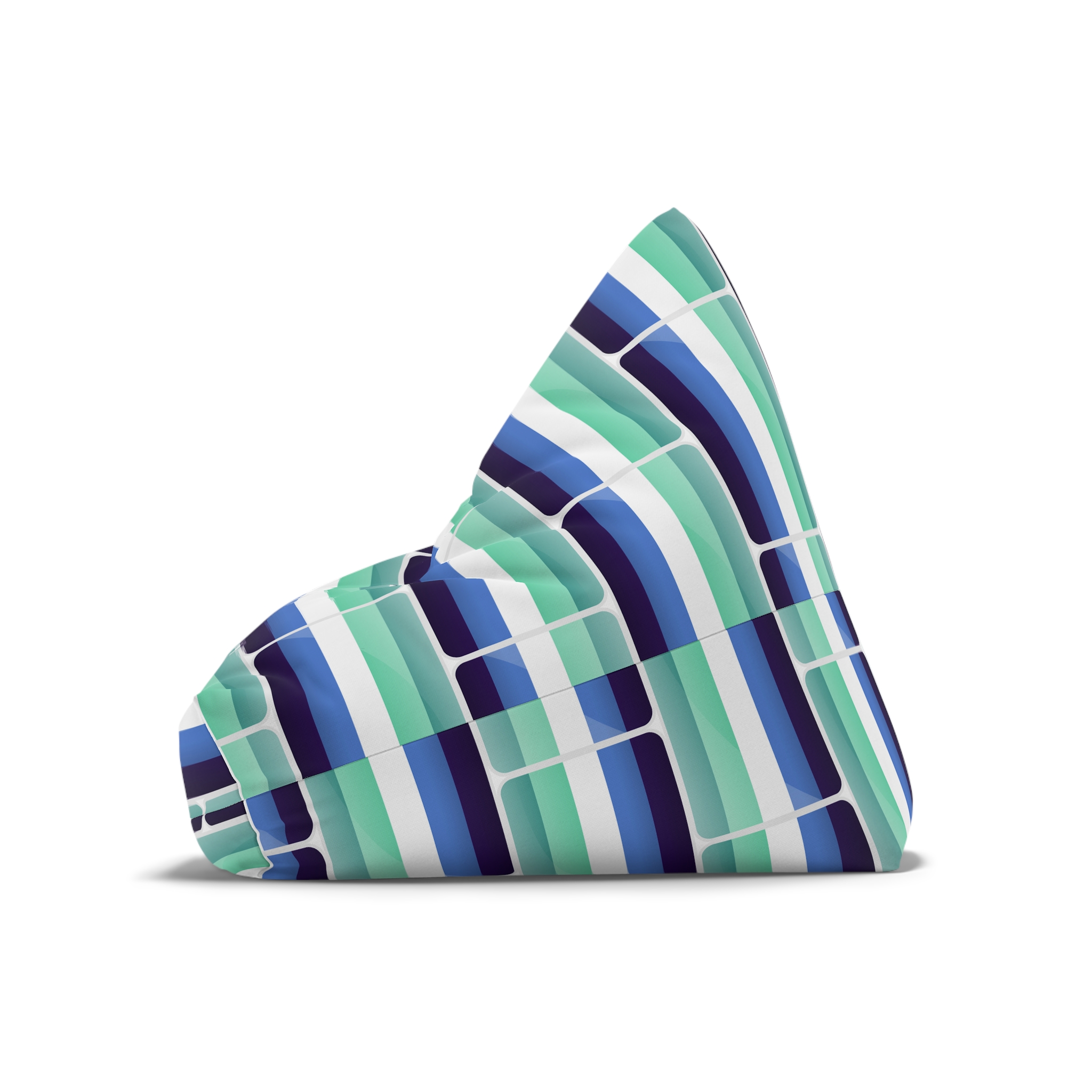 Lesbian Pride Design 20D8BD Bean Bag Chair Cover - Image 8