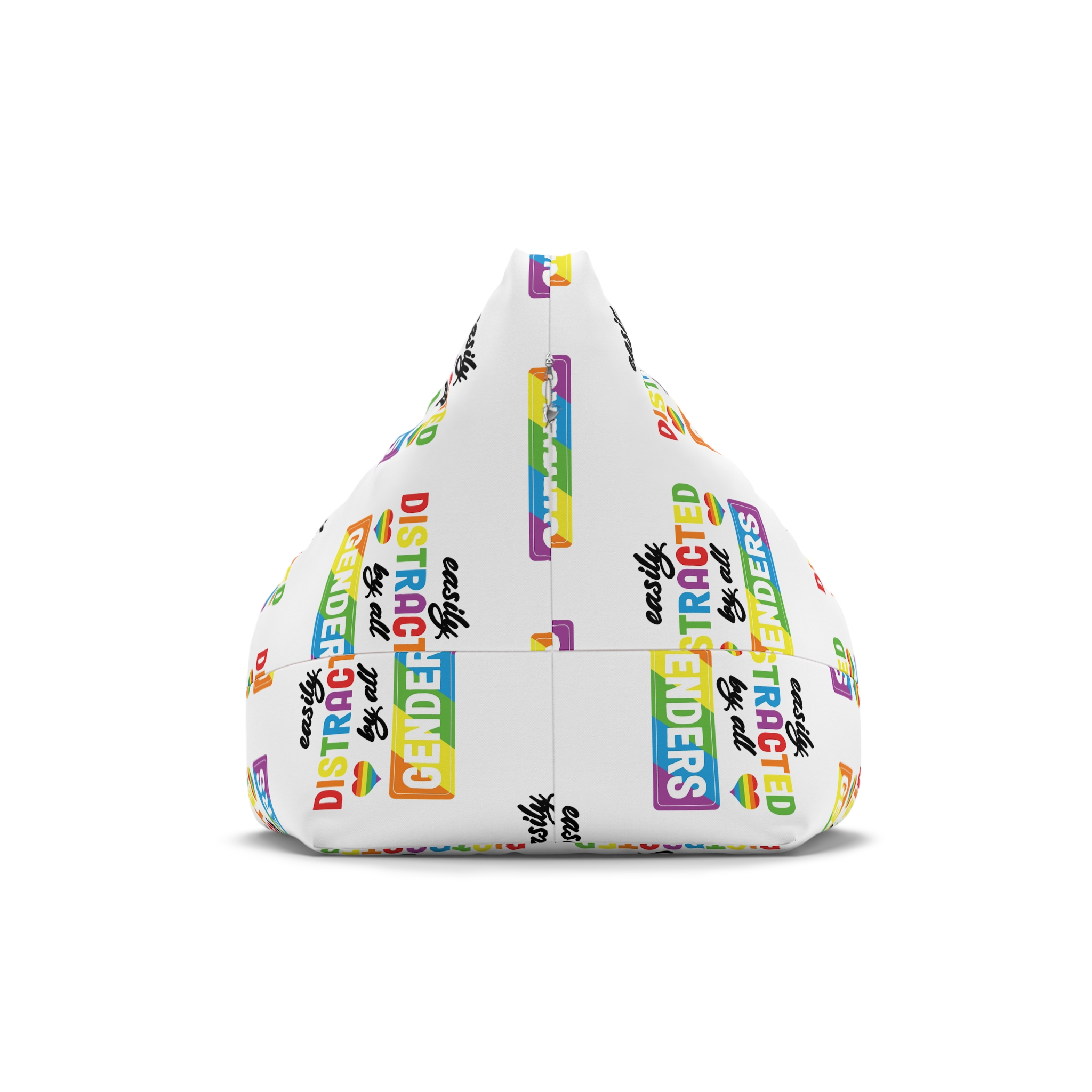 Lgbt Part Svg Tshirt Design Lgbt Part Svg Cut Files Design Lgbt Part Typography Vector Design (1) Bean Bag Chair Cover - Image 2