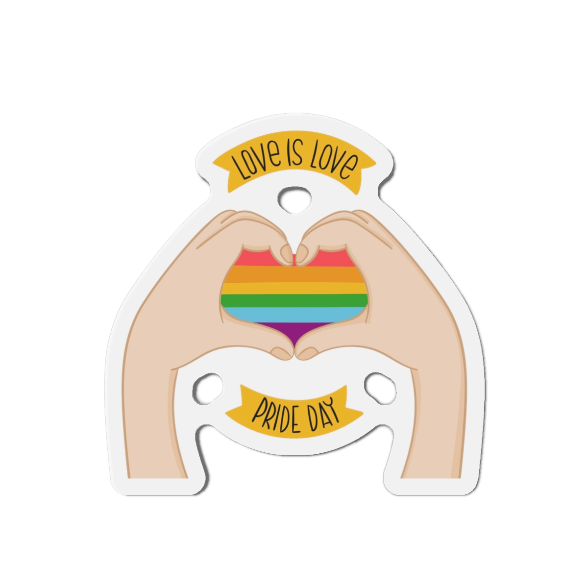 Pride Day Concept(1) Die Cut Magnets - Image 4