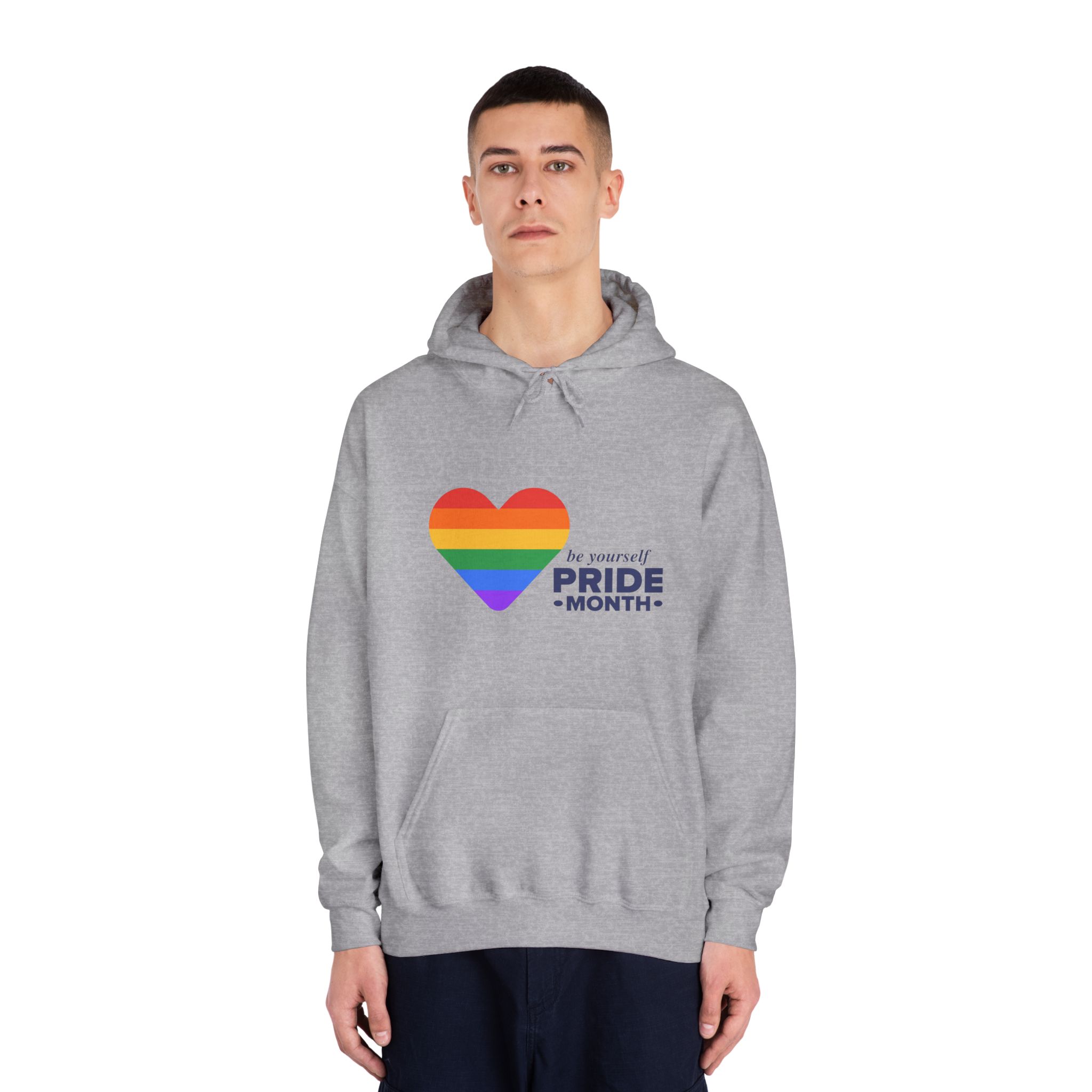 Lgbt Pride Month June Lgbt Flag Rainbow Flag Love Concept Vector Illustration Poster Unisex Dryblend Hooded Sweatshirt - Image 15