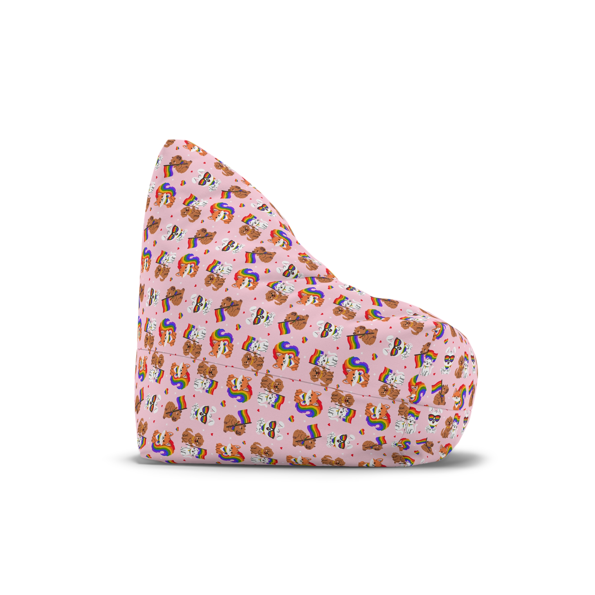 Lesbian Pride Design F6321F Bean Bag Chair Cover - Image 3