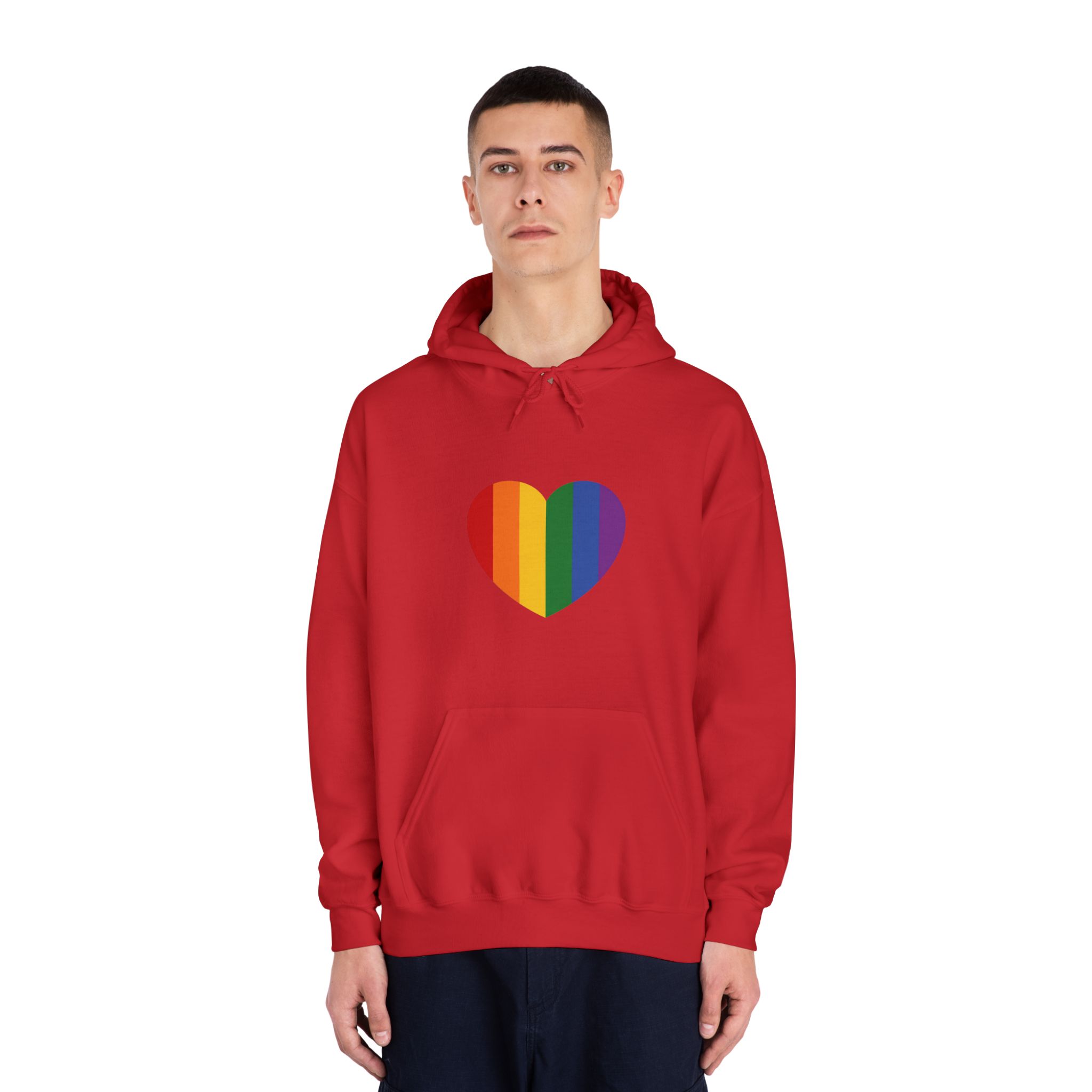Lgbt Pride Month June Lesbian Gay Bisexual Transgender Lgbtq Flag Rainbow Vector(4) Unisex Dryblend Hooded Sweatshirt - Image 35
