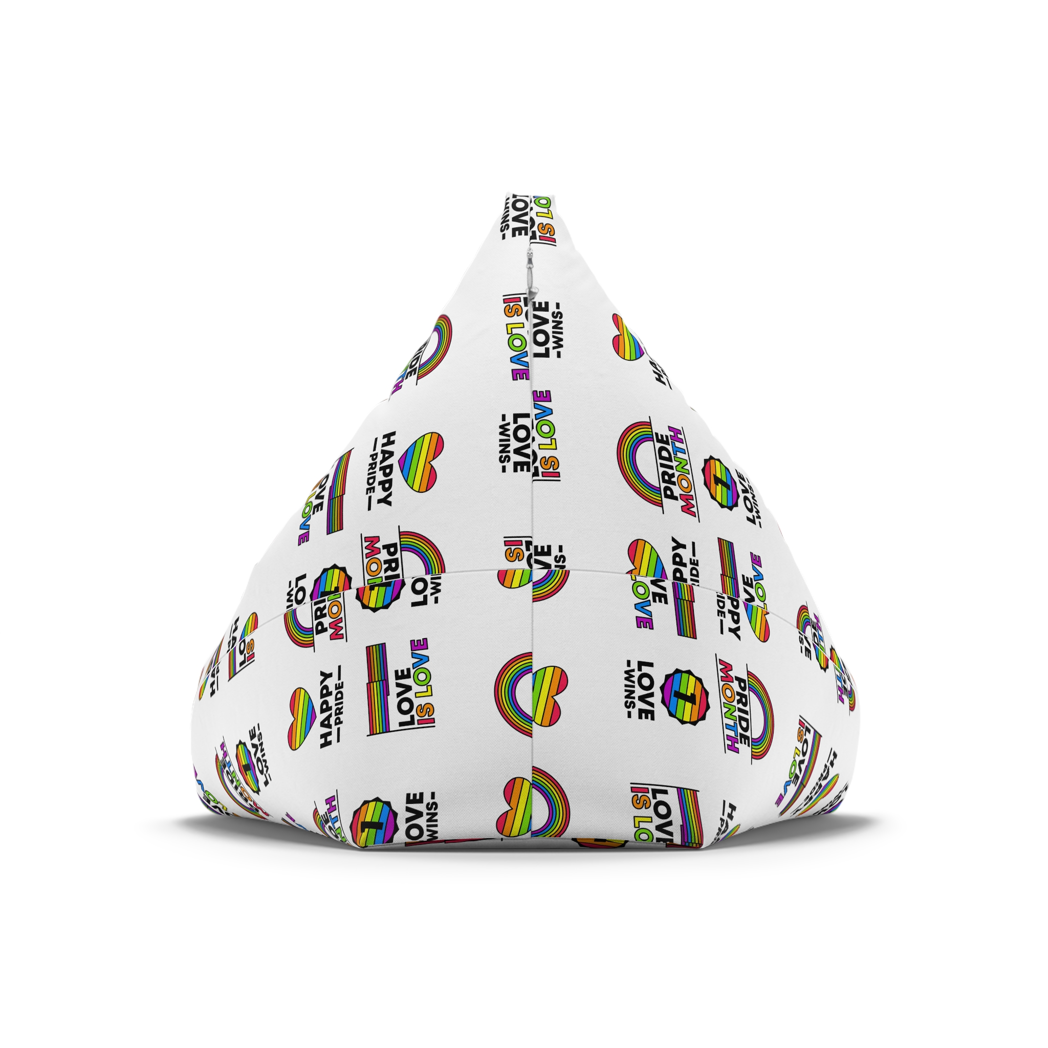 Pride Day Label Collection Bean Bag Chair Cover - Image 6