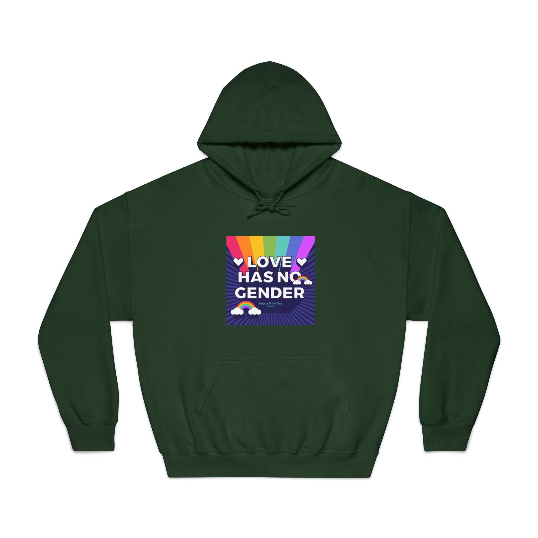Pride Day Concept(3) Unisex Dryblend Hooded Sweatshirt - Image 21