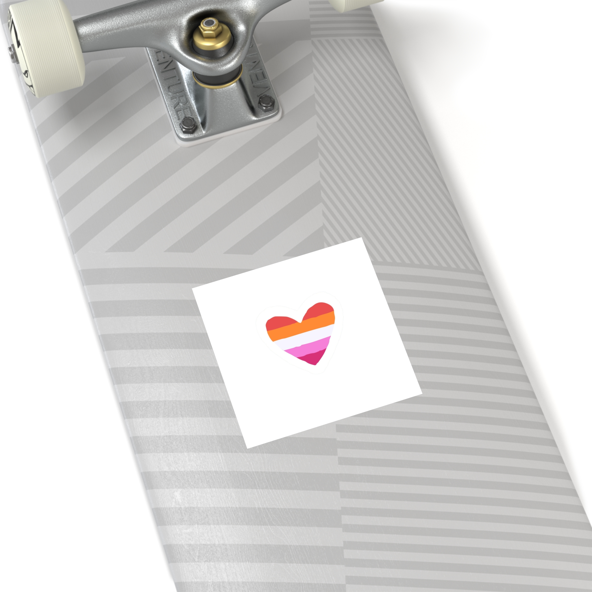 Lgbt Sticker Lgbtq Rainbow Lesbian Flag Heart Shape Acceptance Sexual Orientation Self Determination Homosexual Love Symbol Pride Month Flat Hand Drawn Isolated Vector Illustration Laminate Stickers... - Image 32