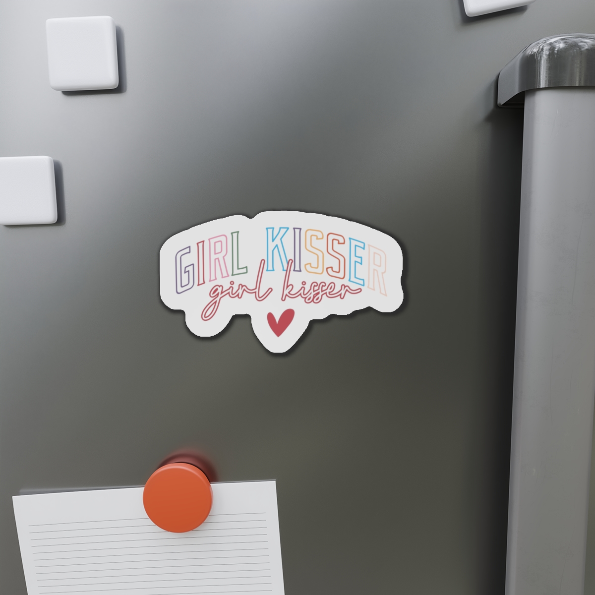 Girl Kisser Die Cut Magnets - Image 14