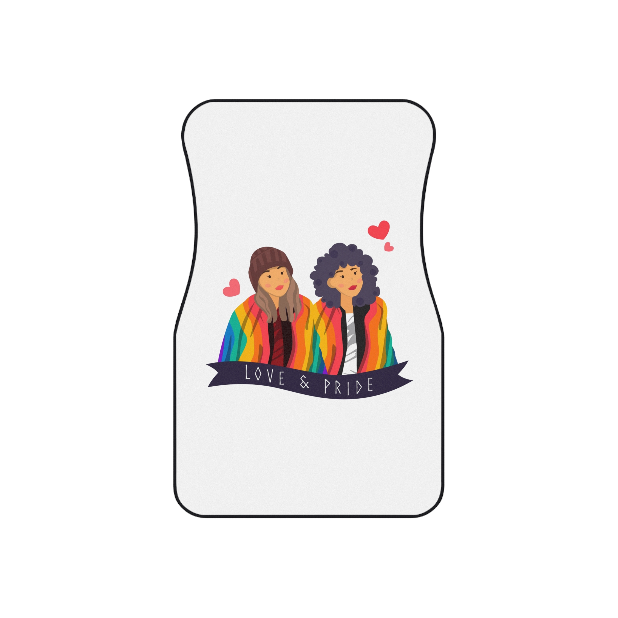 Social Media Lgbt Pride Day Template Love Pride Celebration Lgbt Pride Day Car Mats Set Of 4 - Image 2