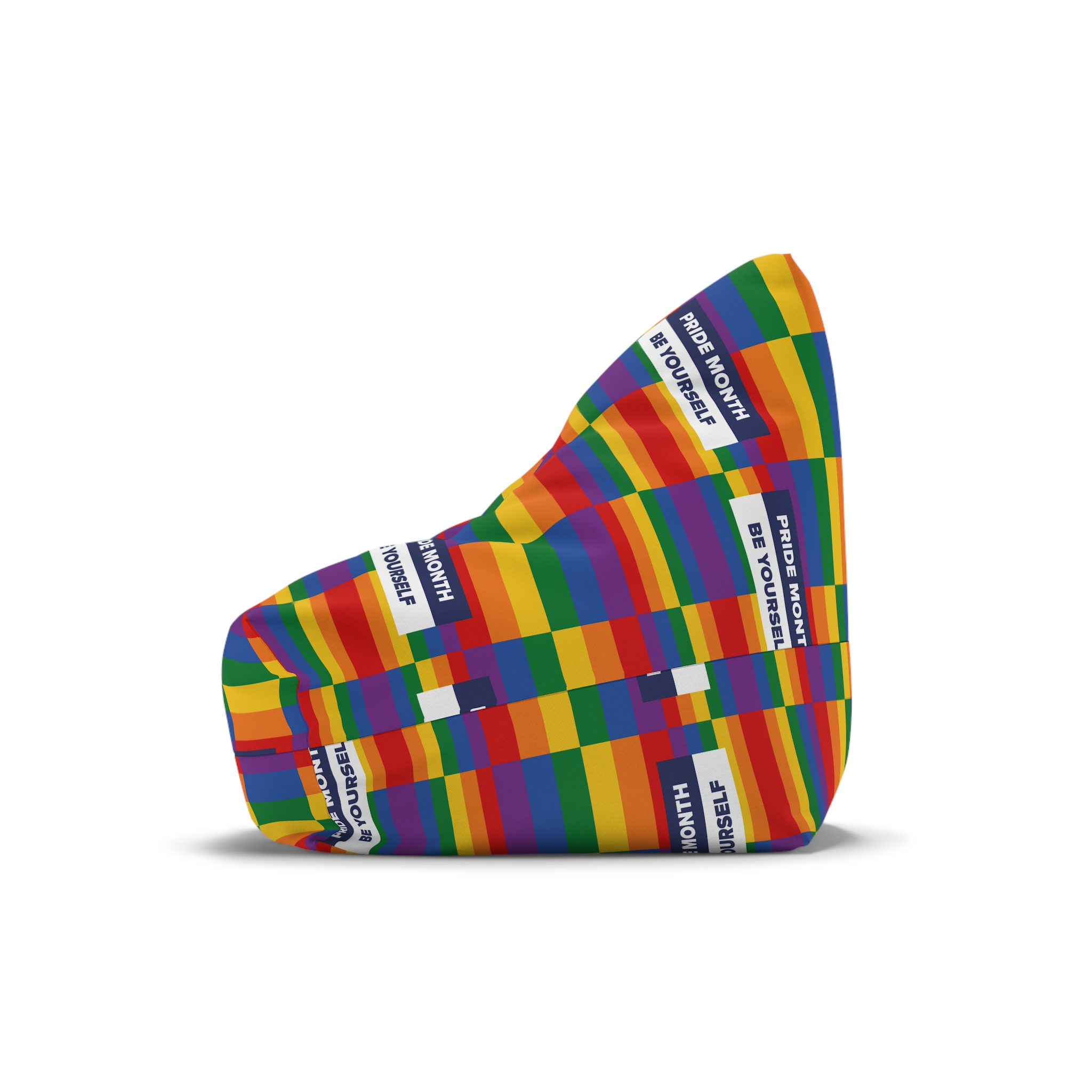 Lgbt Pride Month June Lesbian Gay Bisexual Transgender Lgbtq Flag Rainbow Vector(3) Bean Bag Chair Cover - Image 4
