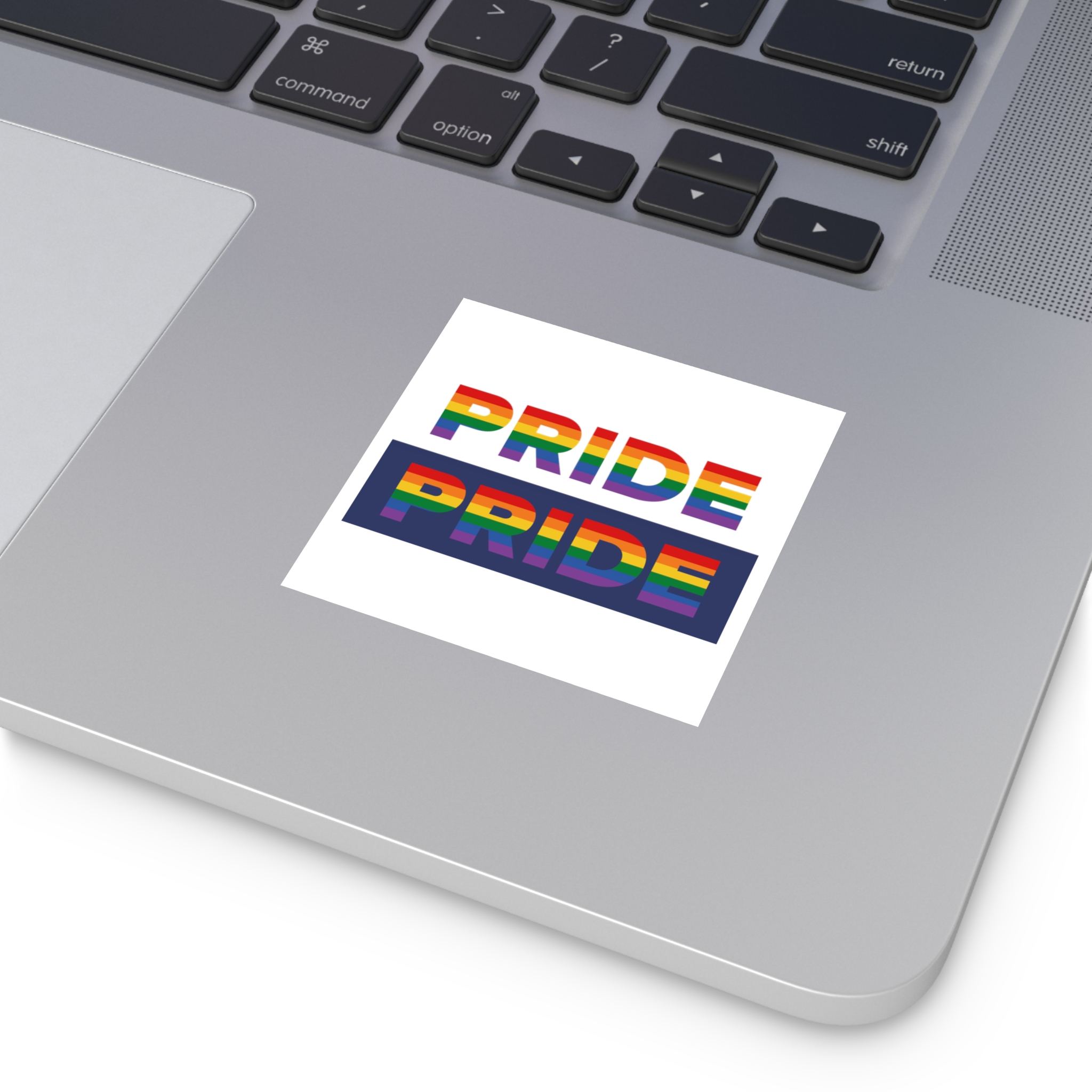 Lgbt Pride Month June Lesbian Gay Bisexual Transgender Lgbtq Flag Rainbow Vector(3) Laminate Stickers Square - Image 11
