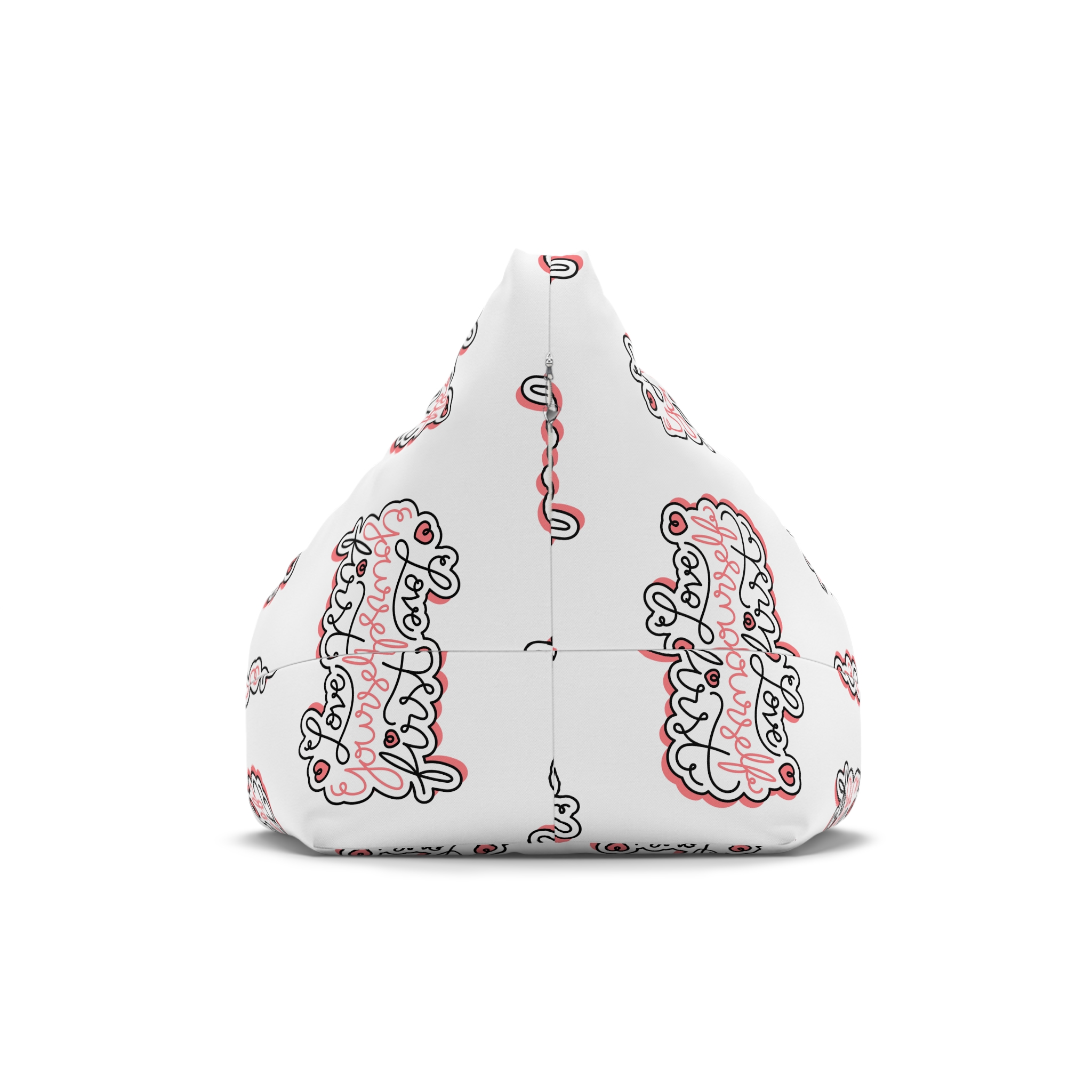 Self Love Lettering Bean Bag Chair Cover - Image 2