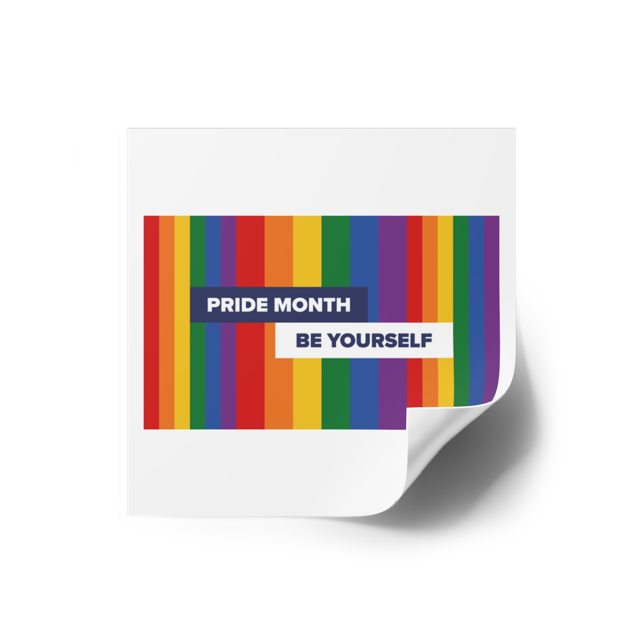 Lgbt Pride Month June Lesbian Gay Bisexual Transgender Lgbtq Flag Rainbow Vector2 Laminate Stickers Square - Image 66