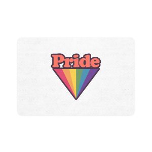 Pride With Rainbow (1) Pet Food Mat 12x18