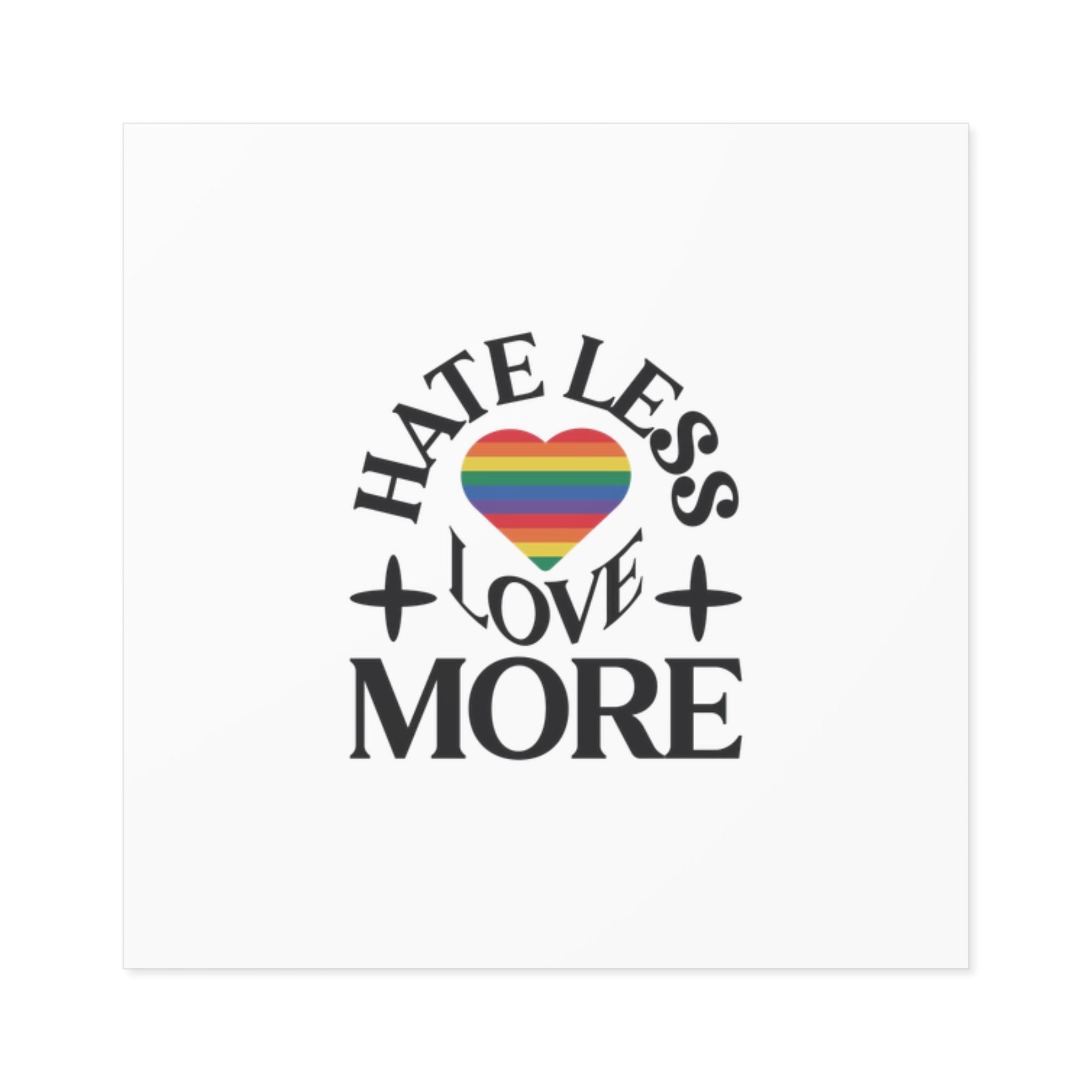 Lgbtq Pride Month Quote Eps Design Vector Pride Design Template(2) Laminate Stickers Square - Image 9