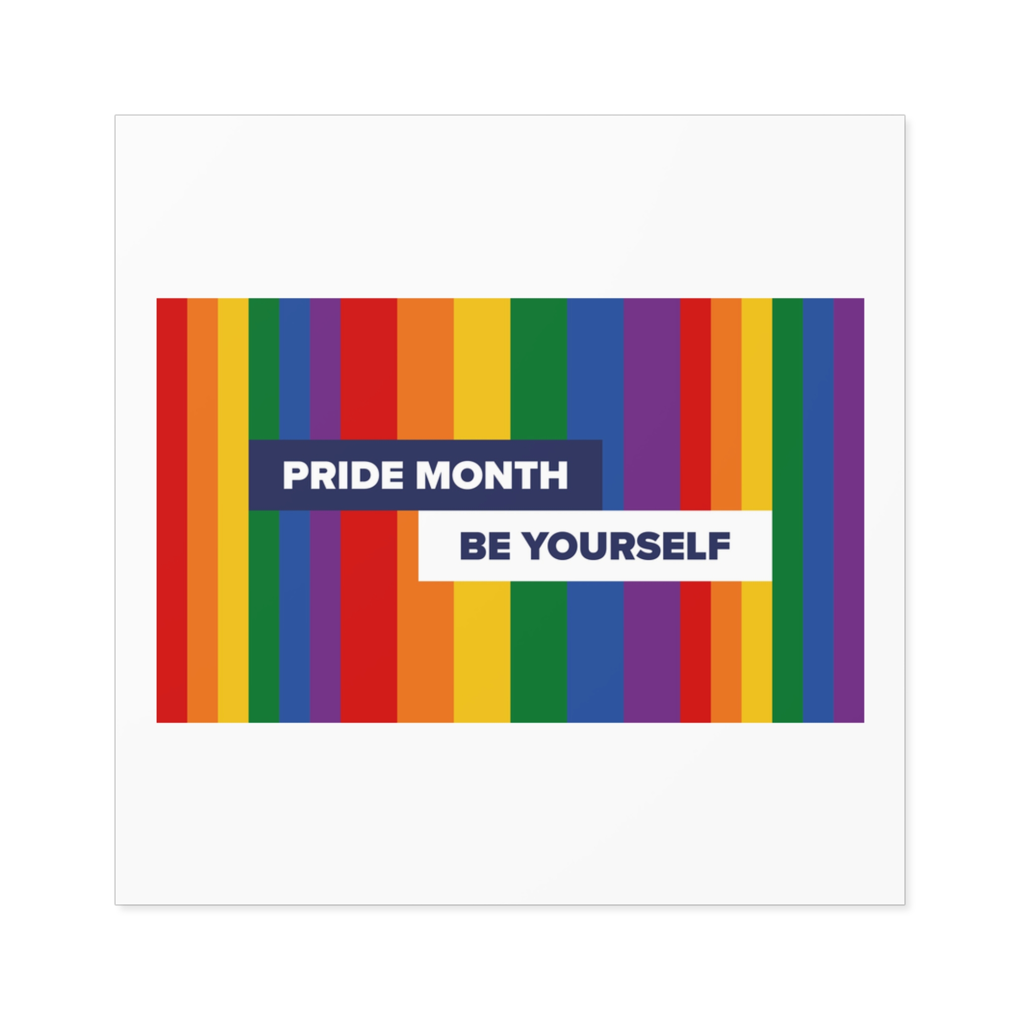 Lgbt Pride Month June Lesbian Gay Bisexual Transgender Lgbtq Flag Rainbow Vector2 Laminate Stickers Square - Image 17