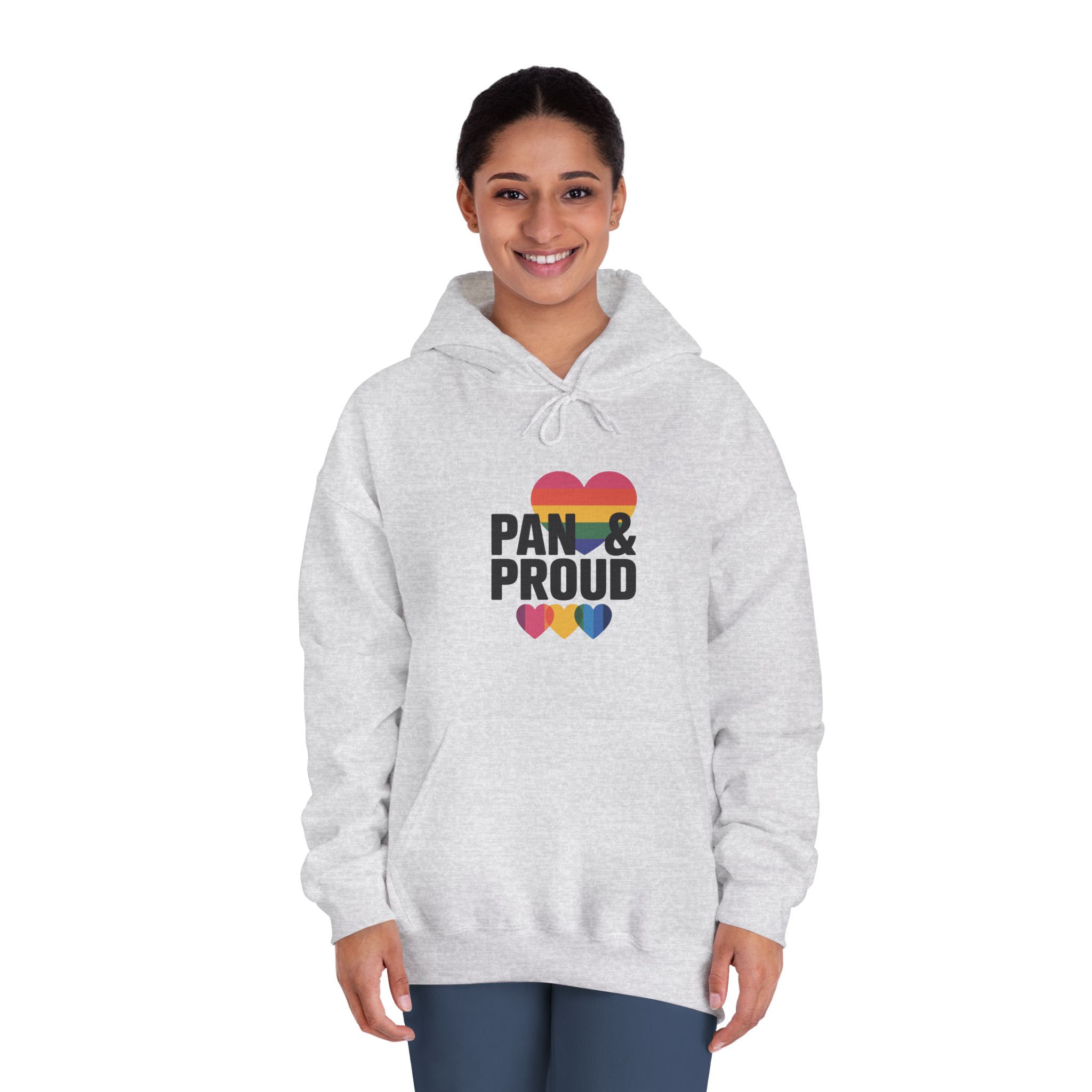 Pan Proud T Shirt Design Isolated White Background 2 Unisex Dryblend Hooded Sweatshirt - Image 8