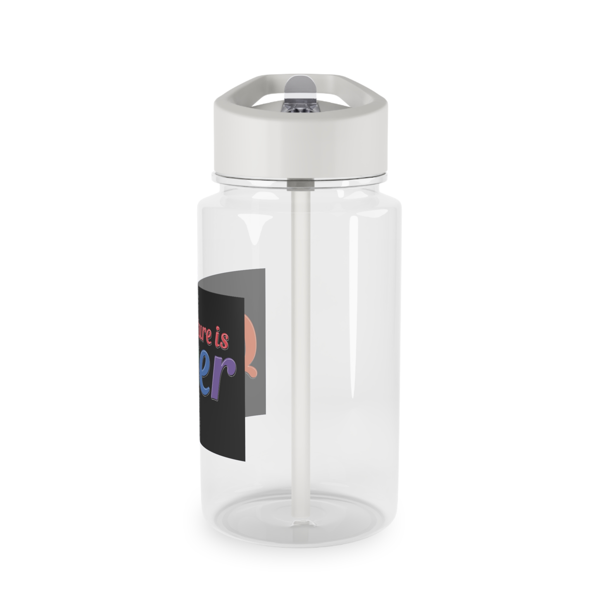 Pride Lgbtq Gay Typography Vector Tshirt Design(5) Tritan Water Bottle - Image 3