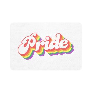 Pride Lgbt Gay Retro Tshirt Design(2) Pet Food Mat 12x18