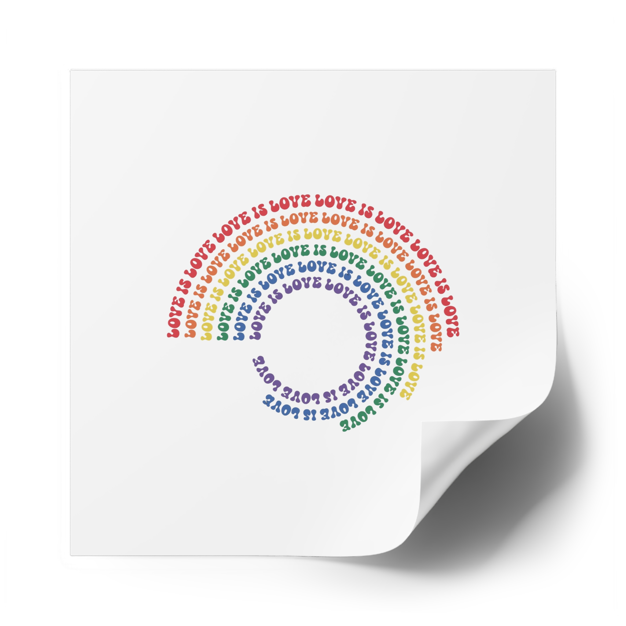Pride Lgbtq Gay Typography Vector Tshirt Design Laminate Stickers Square - Image 78