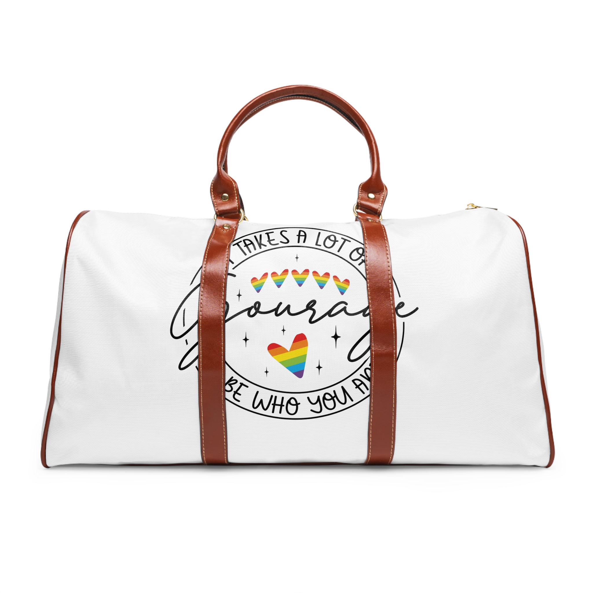 It Takes Lot Be Who You Are Gourage Waterproof Travel Bag