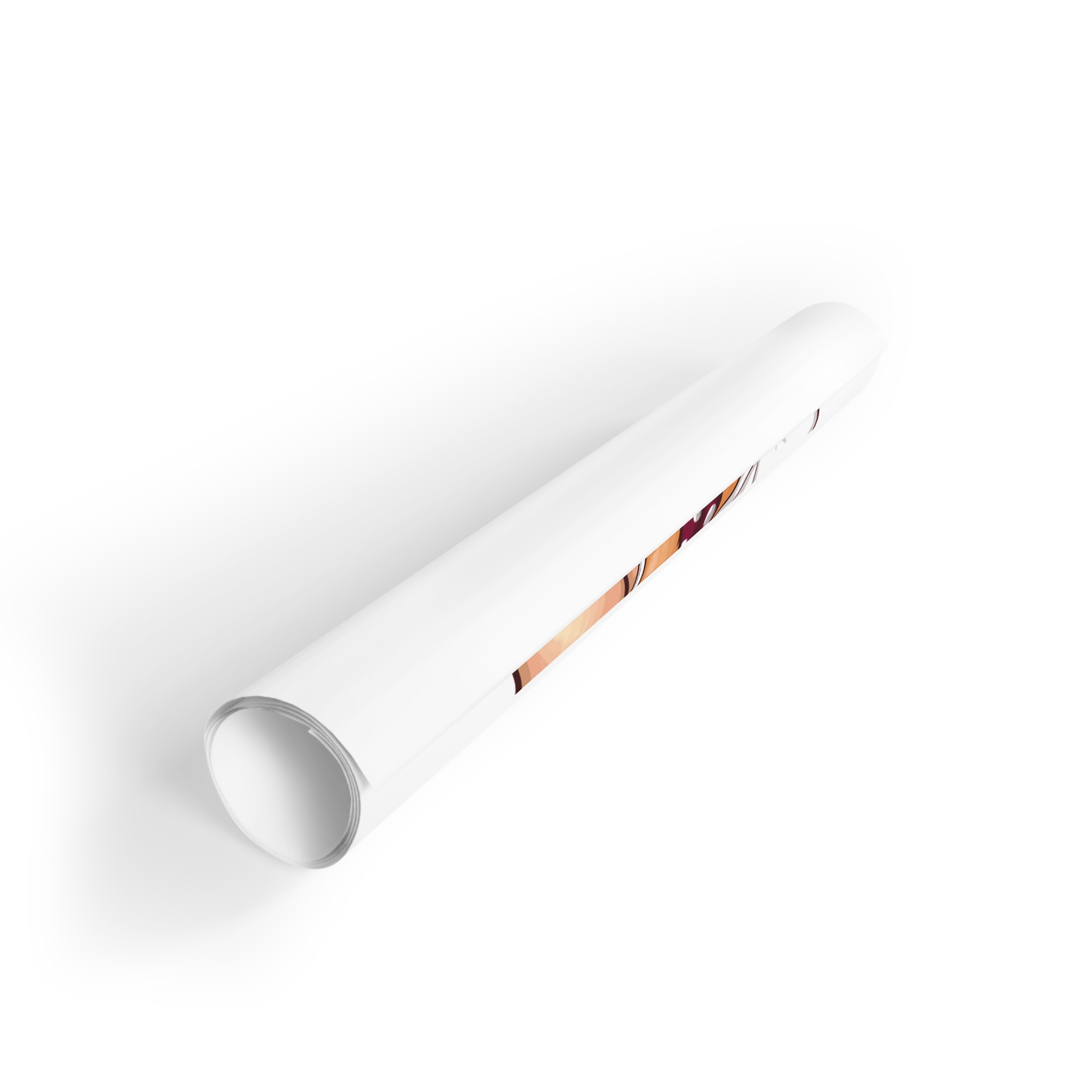 Vector Pop Art Lesbian Couple Kissing Covering Their Lips With Sign Stick Form Rainbow Heart Gift Wrapping Paper Rolls 1pc - Image 2