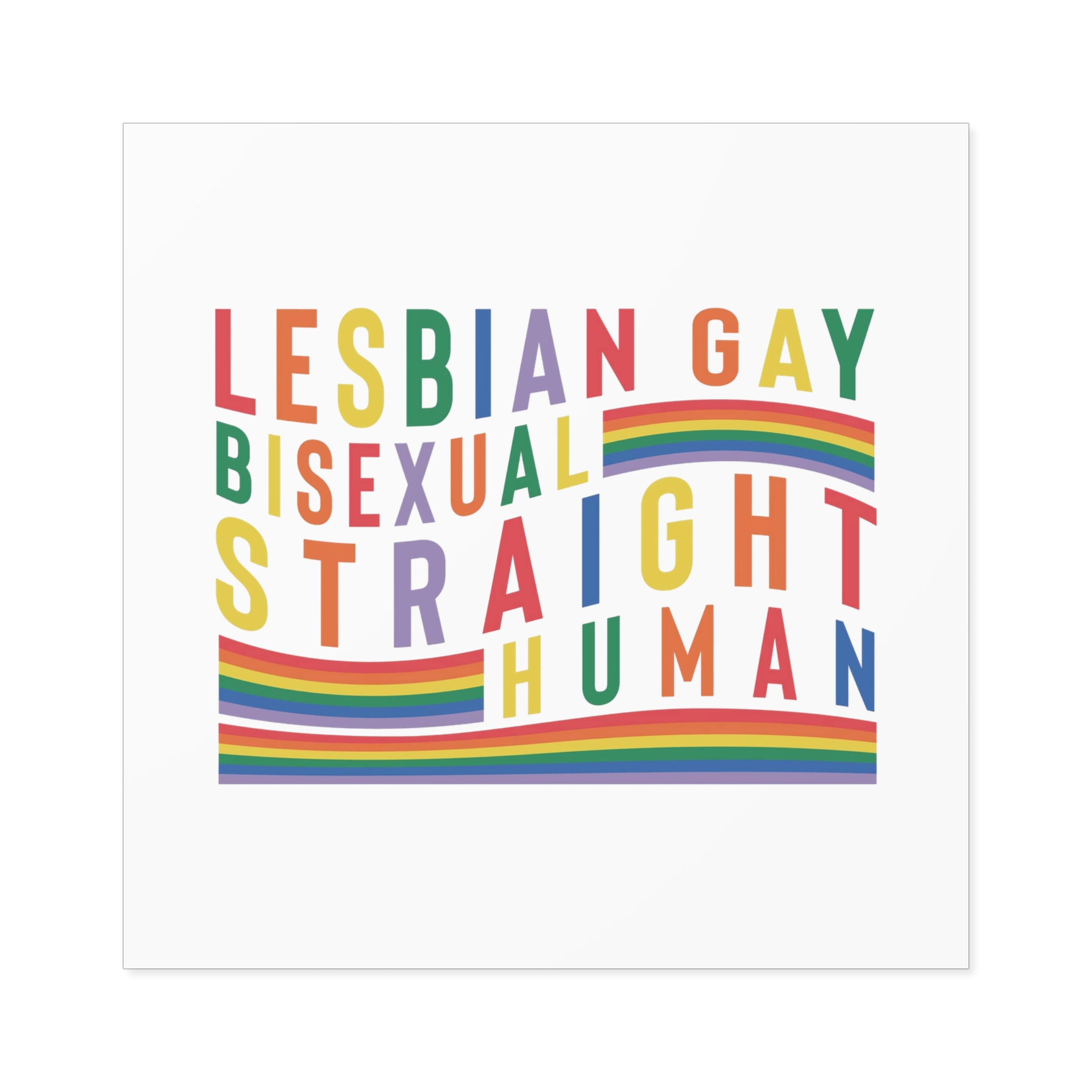 Lgbtq Pride Month Svg Design Bundle(2) Laminate Stickers Square - Image 41