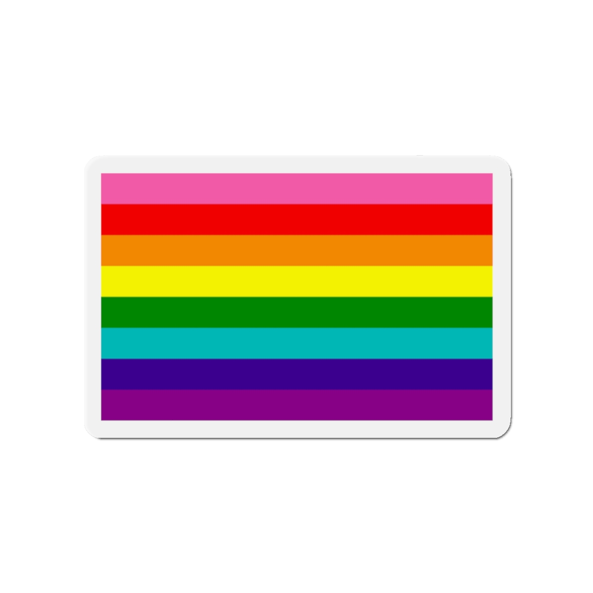 Gay Flag Rainbow Lgbt Pride Flag Global Symbol Equality Diversity Lgbtq Rights Love Acceptance Publi Die Cut Magnets