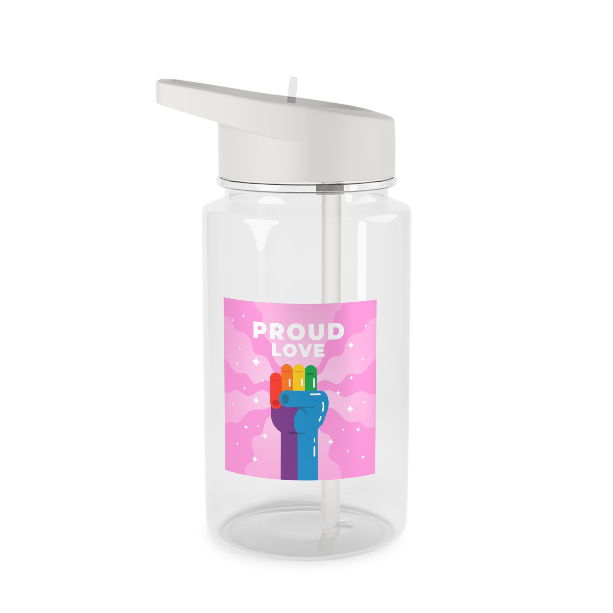 Pride Day Concept(4) Tritan Water Bottle