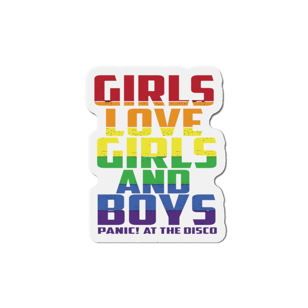 Vector T Shirt Design Template Die Cut Magnets - Image 13
