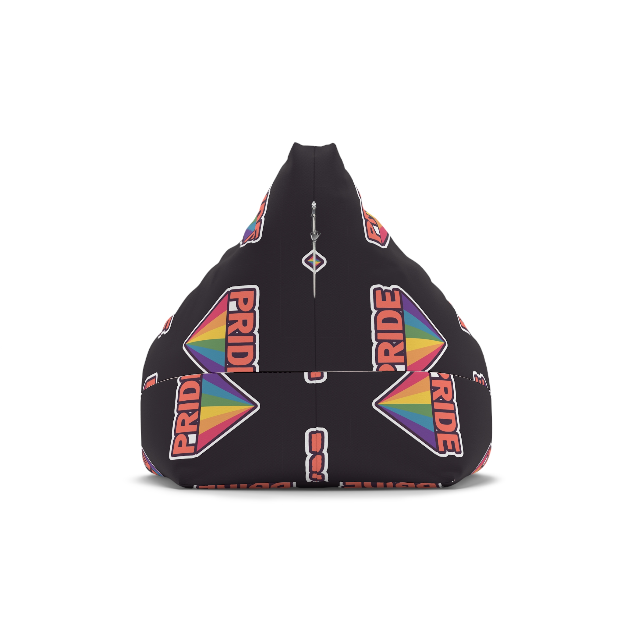 Pride With Rainbow Bean Bag Chair Cover - Image 2