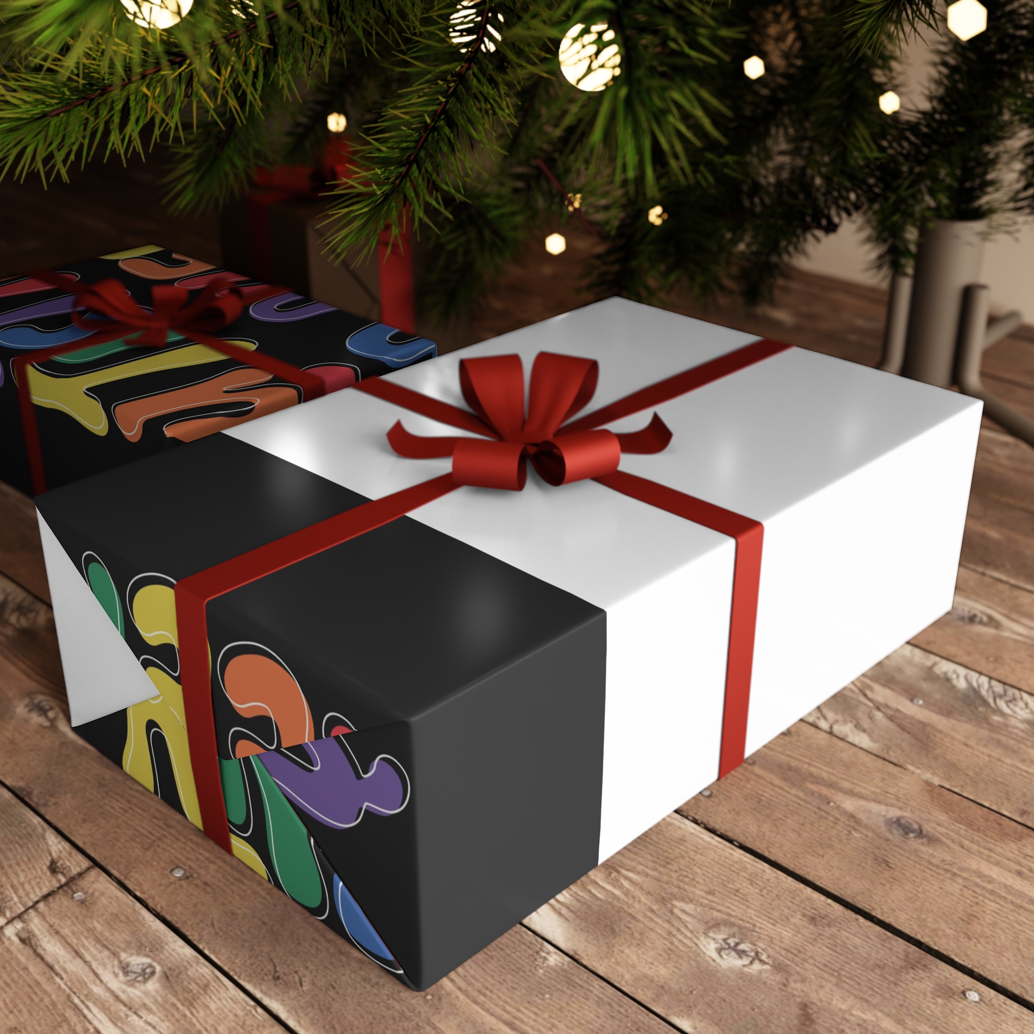 Pride Lgbtq Gay Typography Vector Tshirt Design(6) Gift Wrapping Paper Sheets 1pc - Image 3