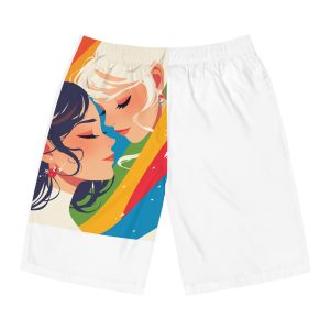 Lesbian Pride Design F63166 Mens Board Shorts Aop