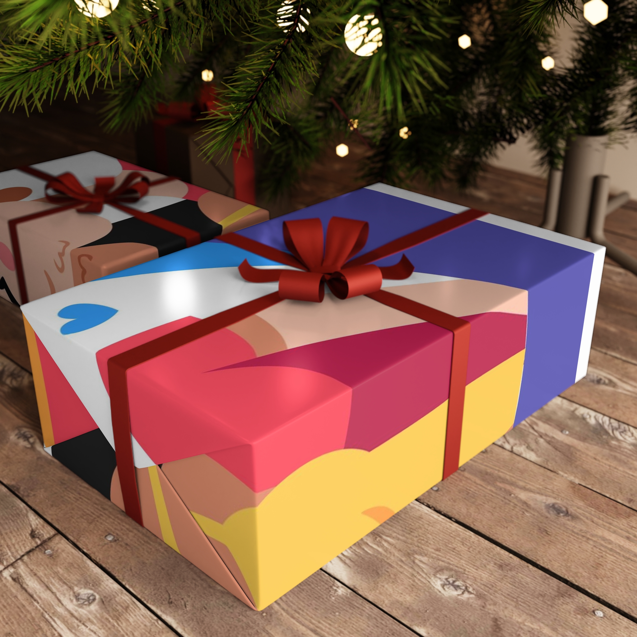 Lesbian Pride Design EF902A Gift Wrapping Paper Sheets 1pc - Image 6