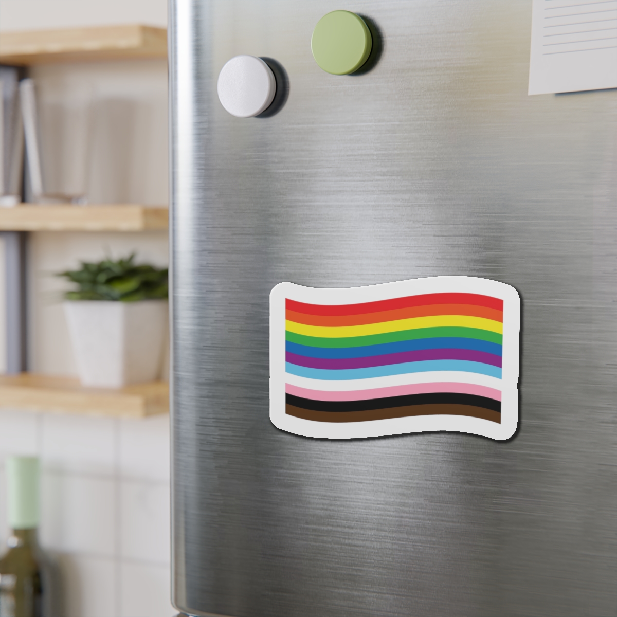 Vector Flat New Lgbtq Flag Die Cut Magnets - Image 15