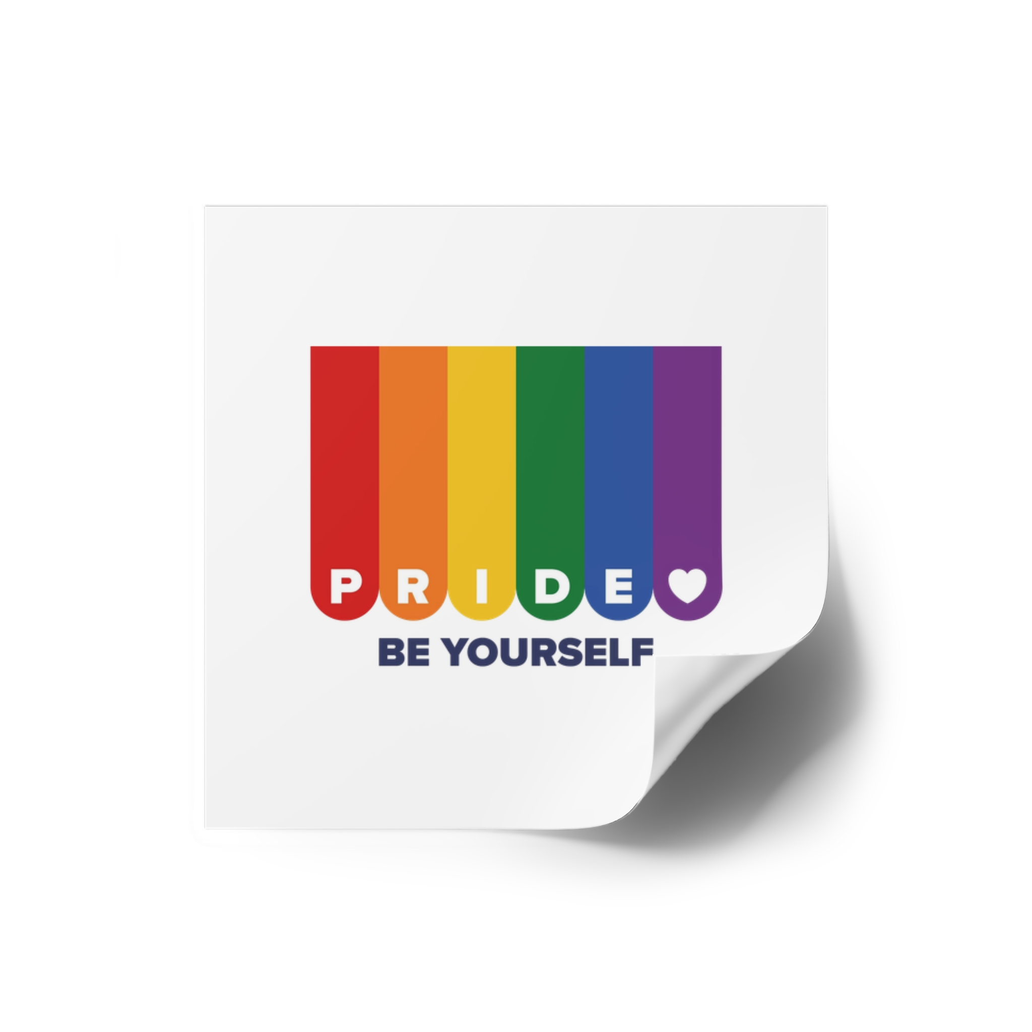 Lgbt Pride Month June Lesbian Gay Bisexual Transgender Lgbtq Flag Rainbow Vector(1) Laminate Stickers Square - Image 2