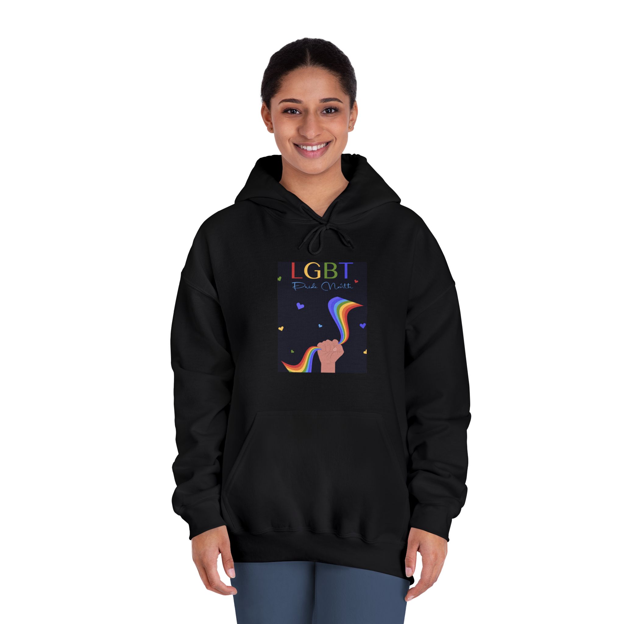 Poster Lgbt Pride Month Unisex Dryblend Hooded Sweatshirt - Image 12