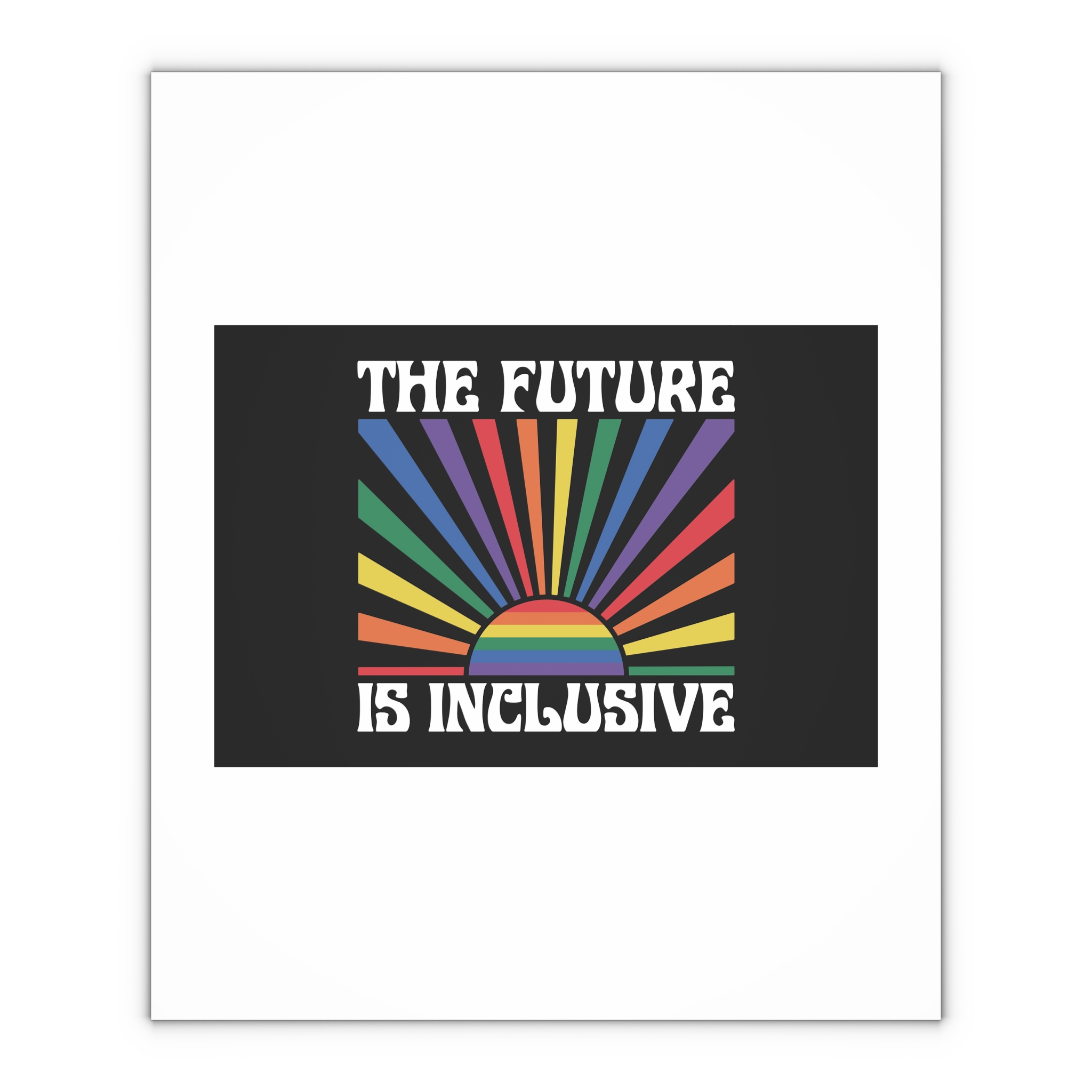 Pride Lgbtq Gay Typography Vector Tshirt Design Gift Wrapping Paper Sheets 1pc - Image 4