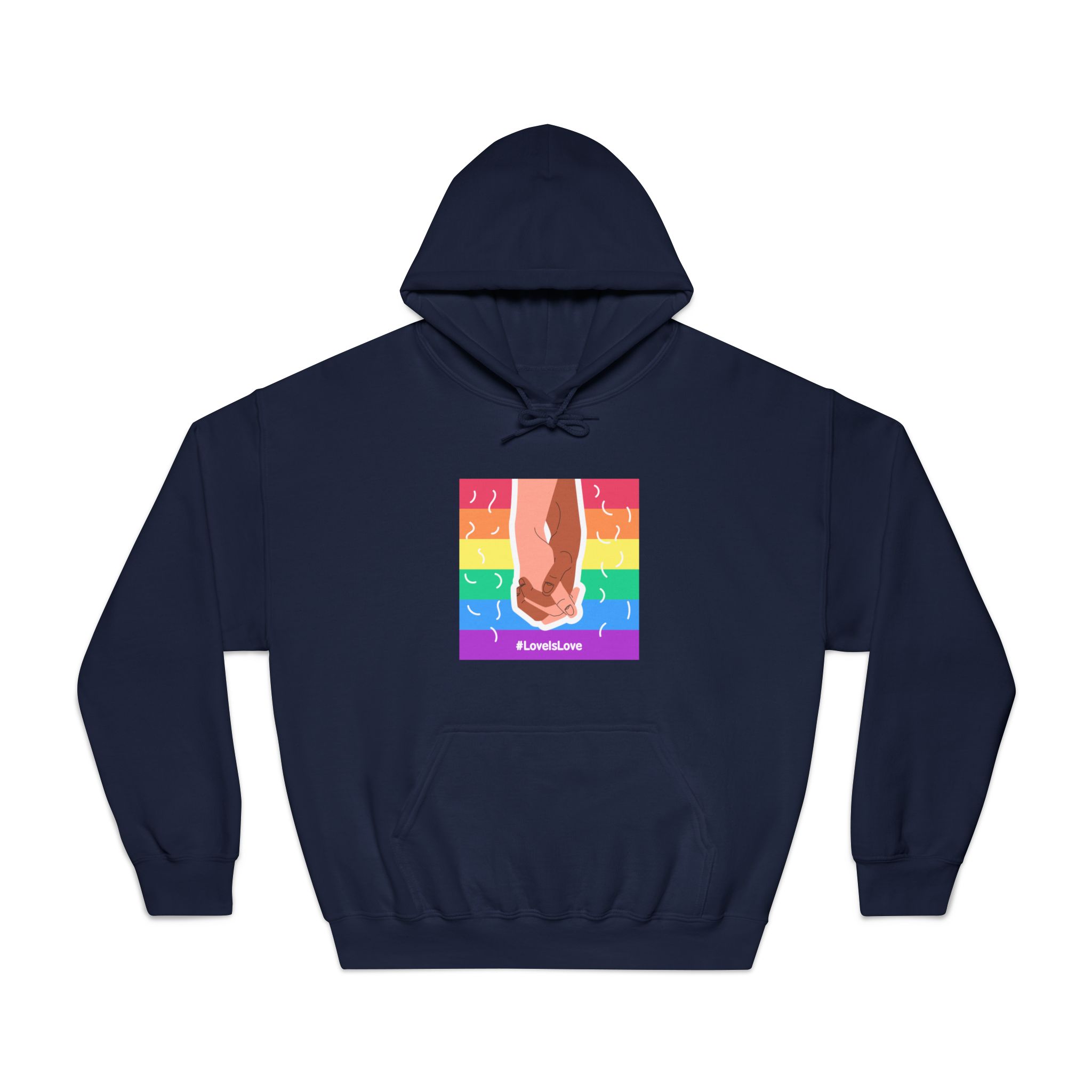 Pride Day Concept(2) Unisex Dryblend Hooded Sweatshirt - Image 29