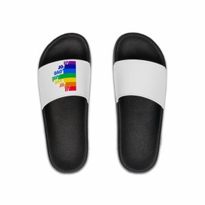 Pride Illustration Mens Slide Sandals
