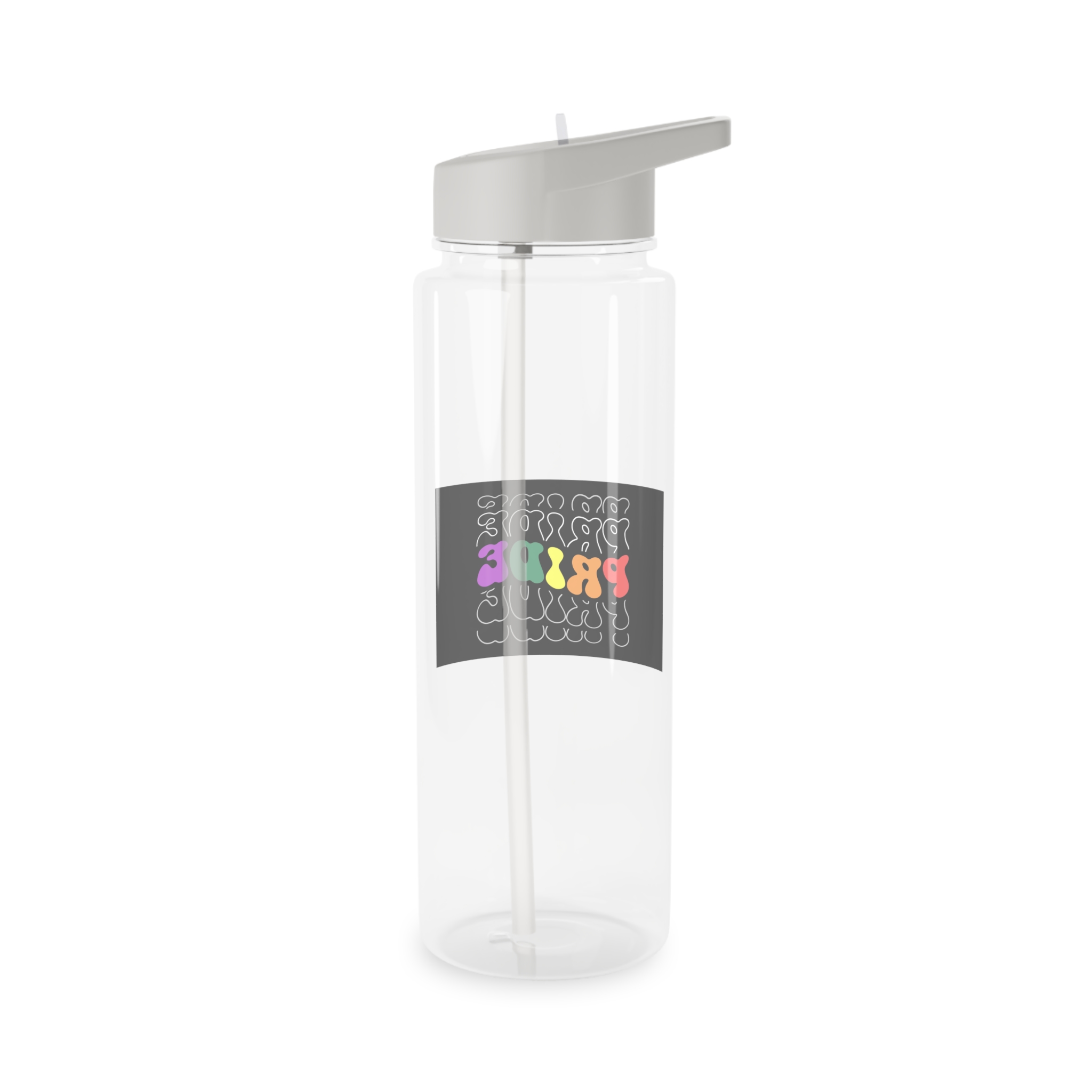 Pride Lgbt Gay Retro Tshirt Design(1) Tritan Water Bottle - Image 6