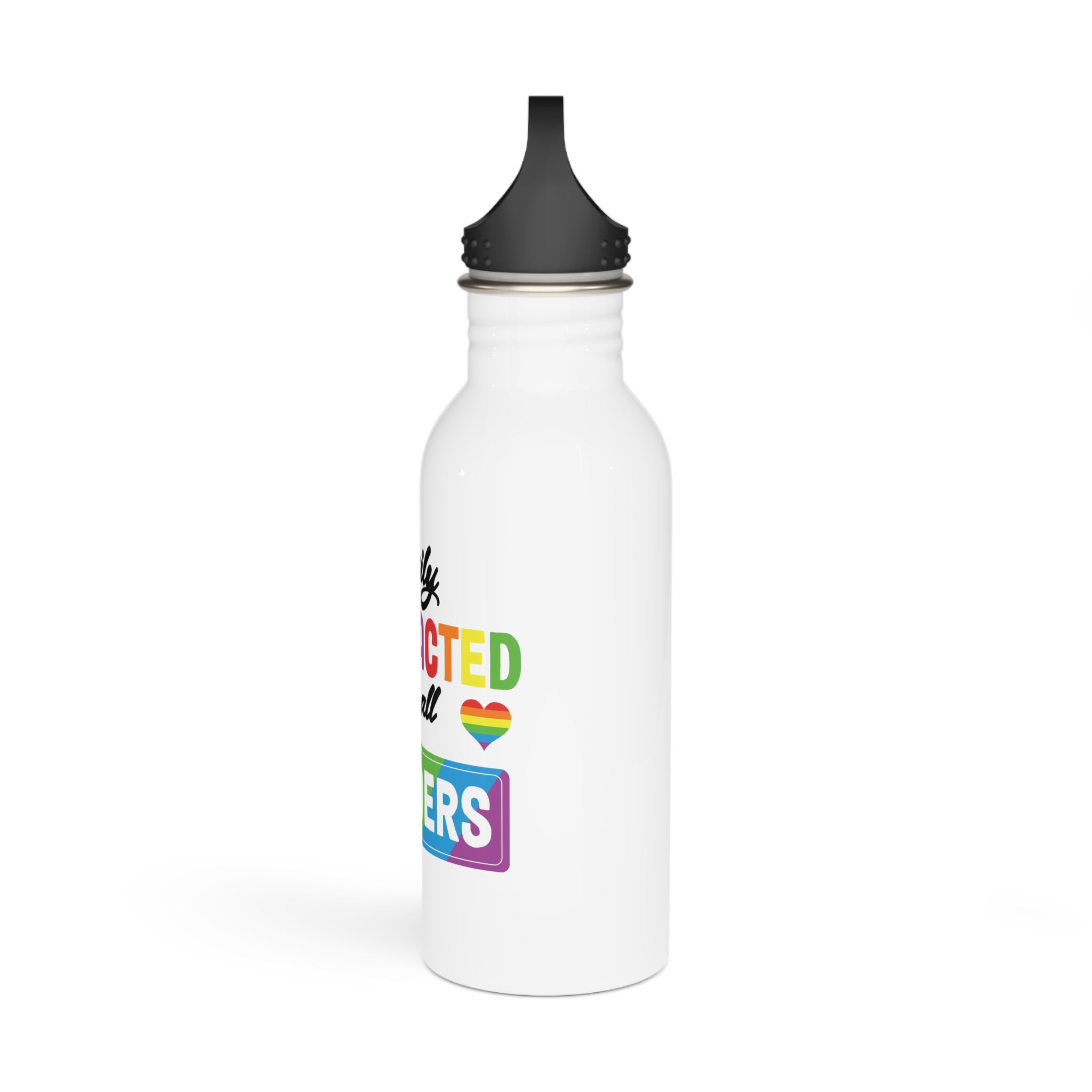 Lgbt Part Svg Tshirt Design Lgbt Part Svg Cut Files Design Lgbt Part Typography Vector Design (1) Stainless Steel Water Bottle - Image 4