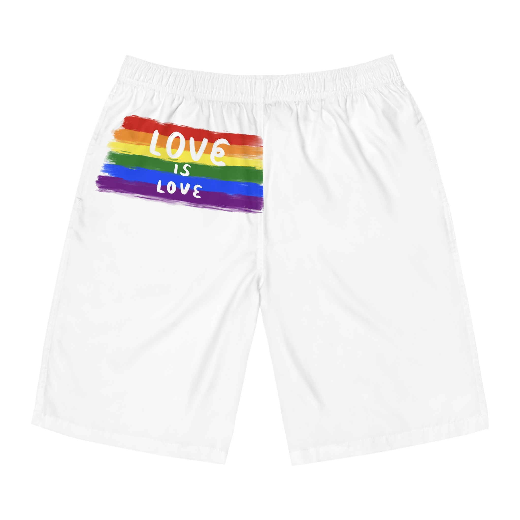 Pride Day Celebration Mens Board Shorts Aop